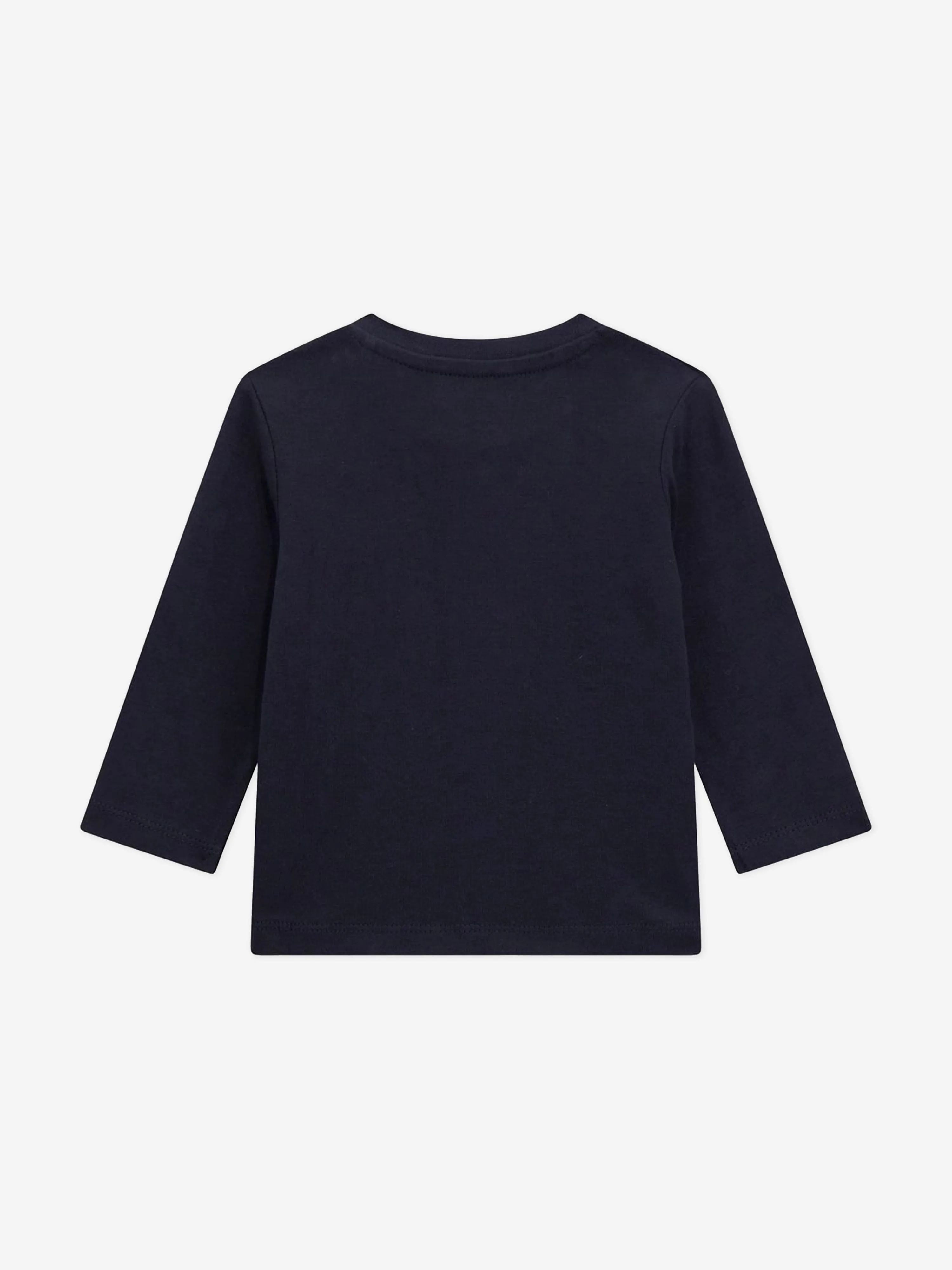 Guess Baby Boys Long Sleeve T-Shirt in Blue