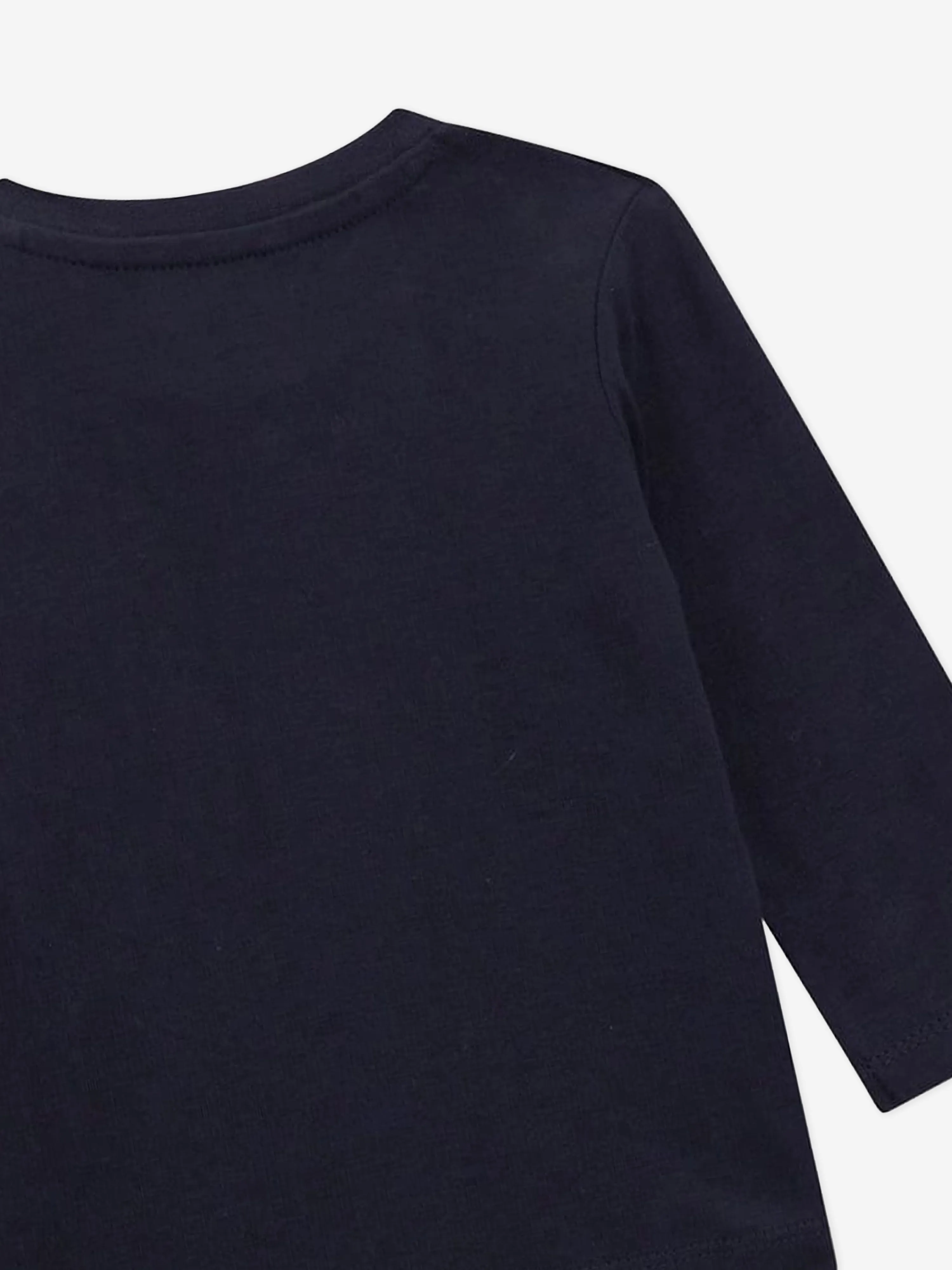 Guess Baby Boys Long Sleeve T-Shirt in Blue