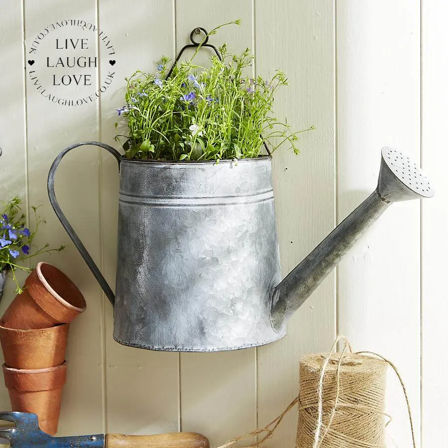 Hanging Watering Can Planter