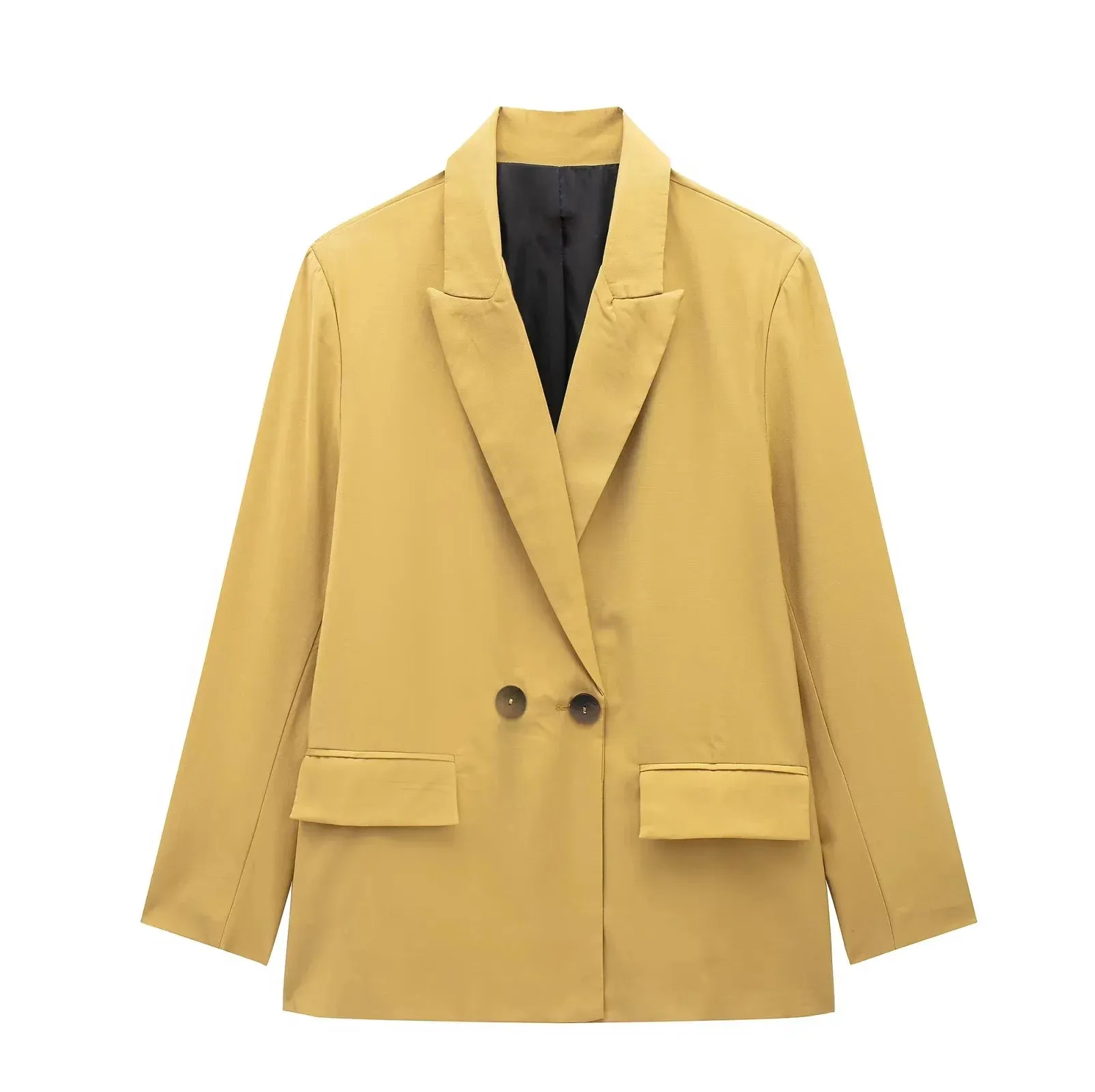 Harper Double-Breasted Suit Jacket  Chic Office Wear & Smart Casual Style Blazer