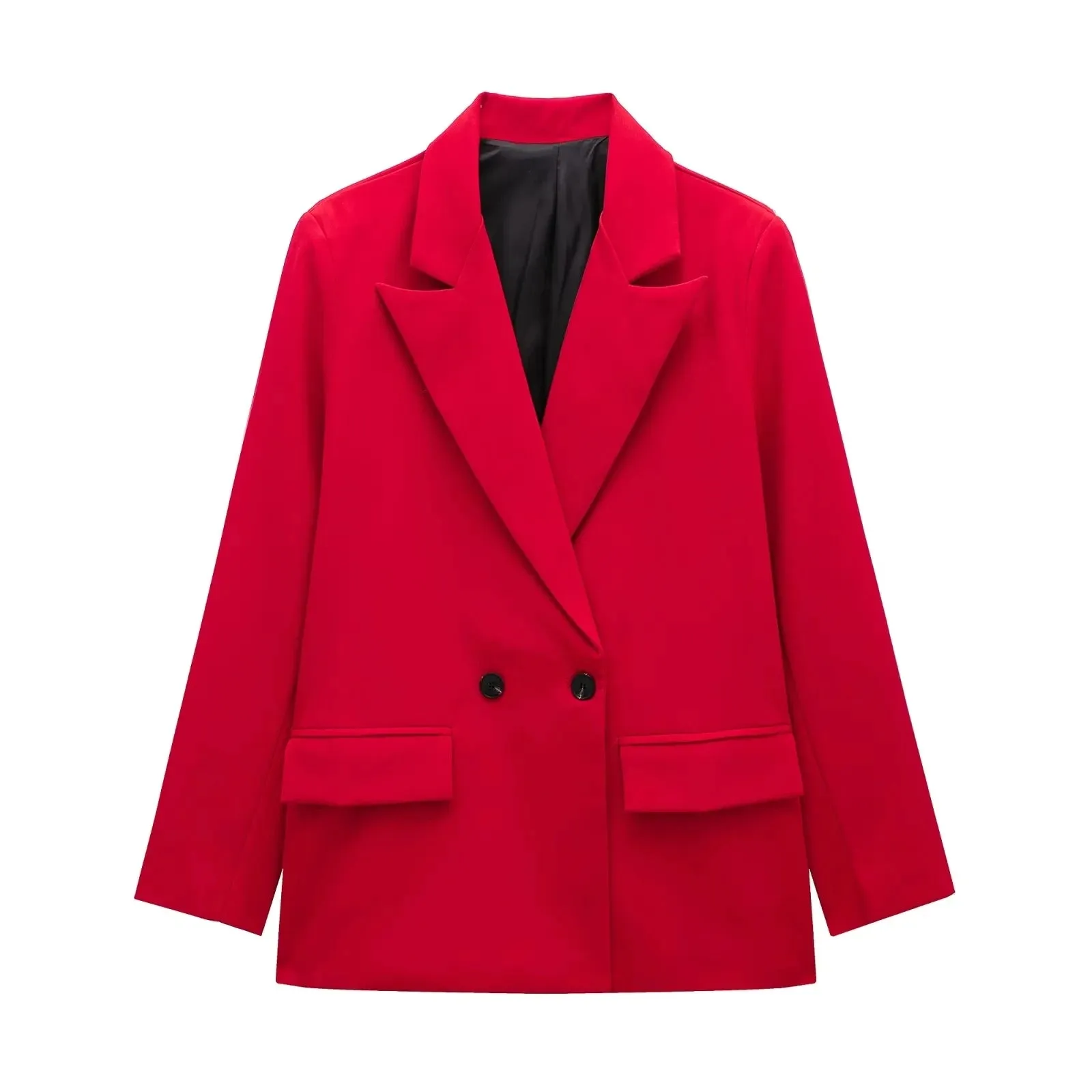 Harper Double-Breasted Suit Jacket  Chic Office Wear & Smart Casual Style Blazer