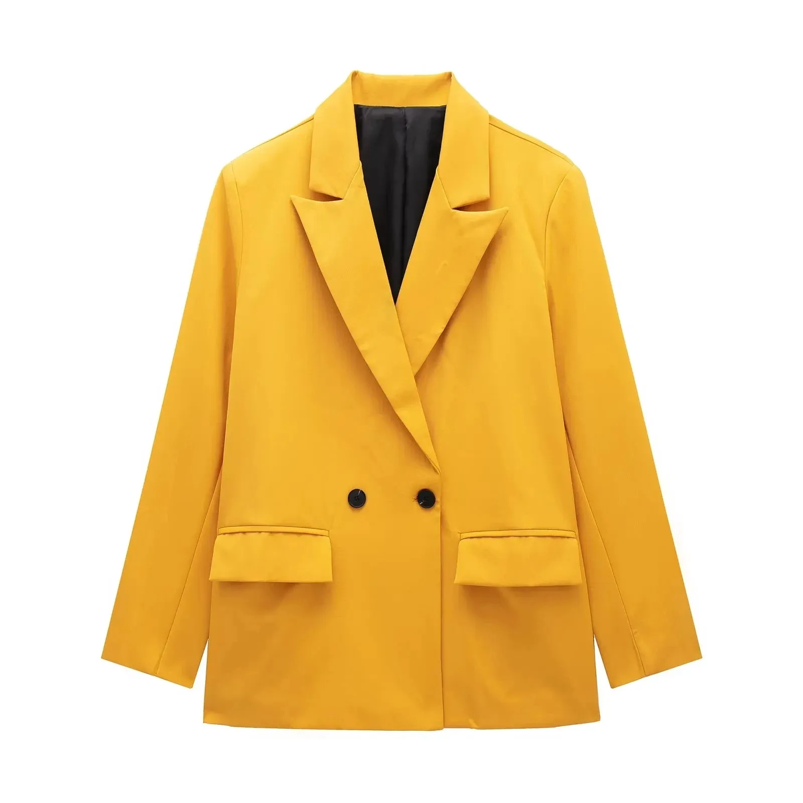 Harper Double-Breasted Suit Jacket  Chic Office Wear & Smart Casual Style Blazer