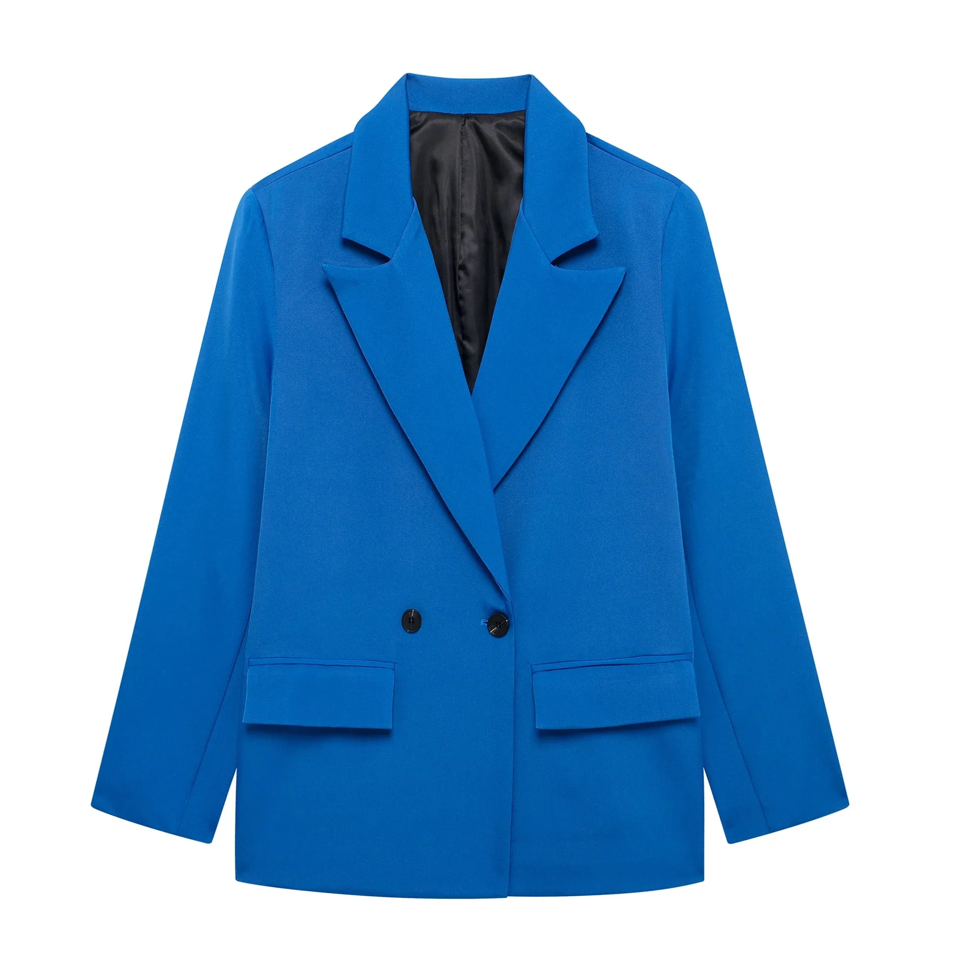 Harper Double-Breasted Suit Jacket  Chic Office Wear & Smart Casual Style Blazer
