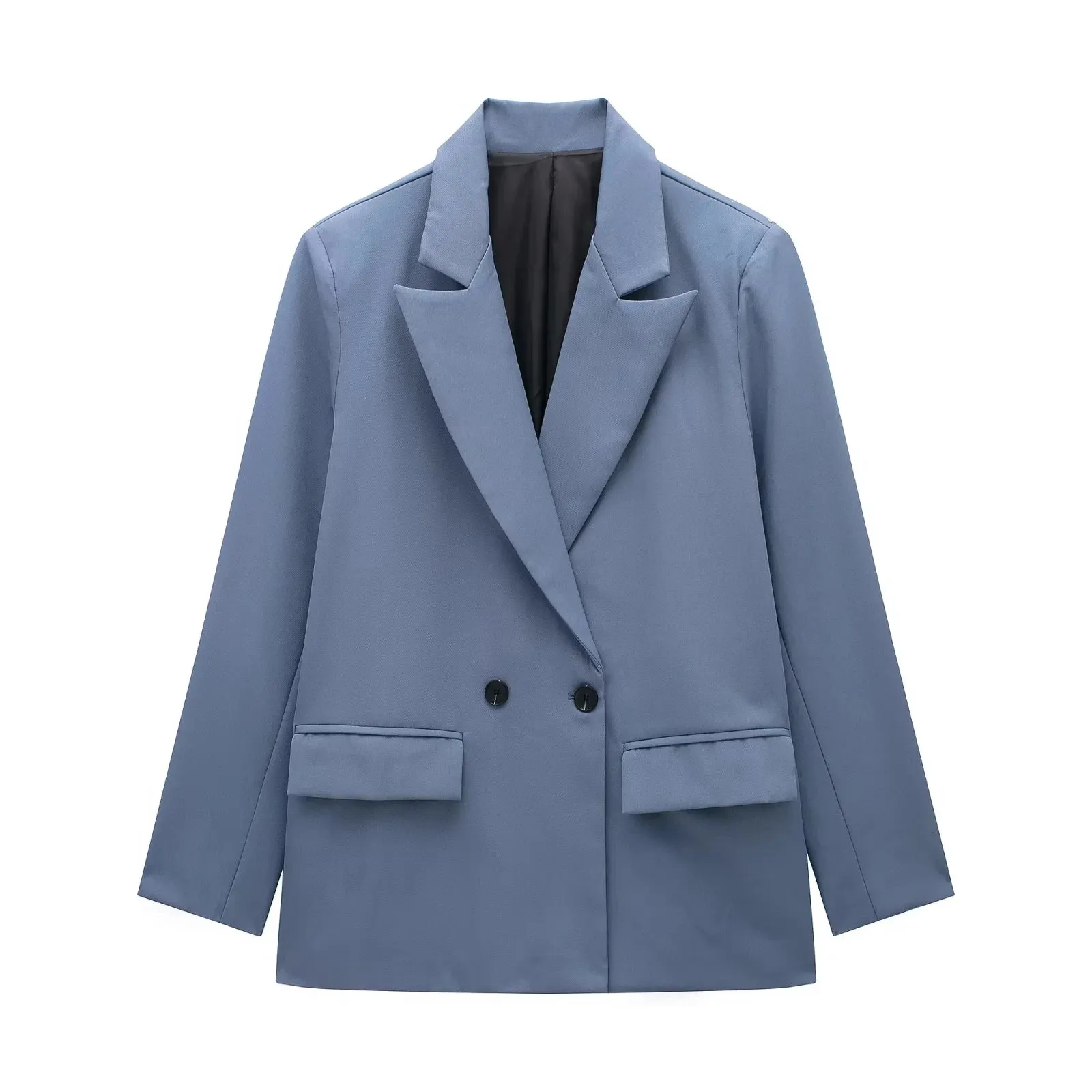 Harper Double-Breasted Suit Jacket  Chic Office Wear & Smart Casual Style Blazer