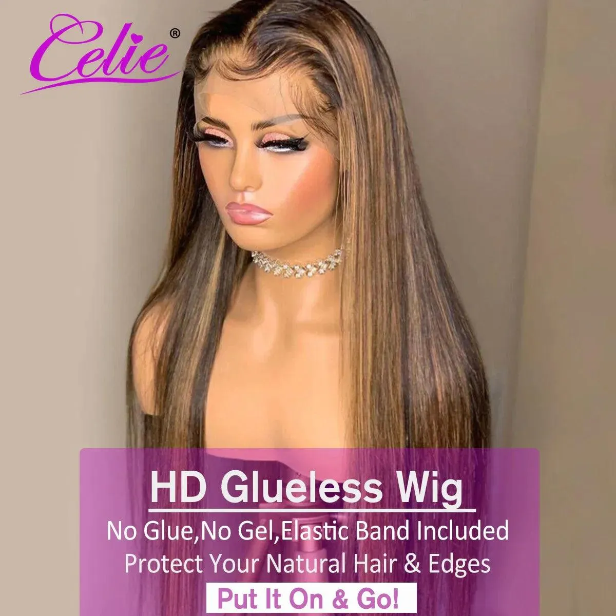 Honey Blond Brazilian Remy Lace Wig – Natural Look & Luxurious Comfort