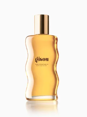 Honey infused body oil