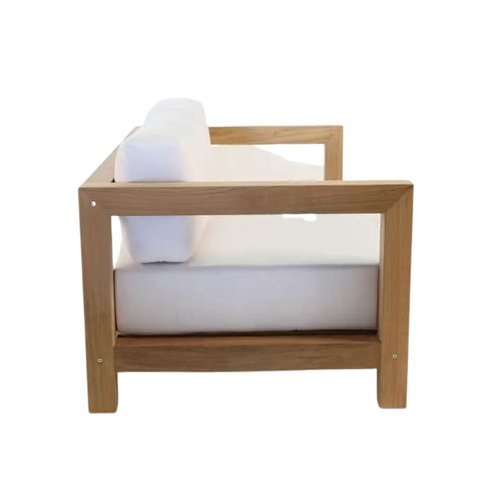 Ibiza Teak Outdoor 2-Seater Sofa