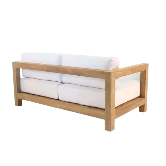 Ibiza Teak Outdoor 2-Seater Sofa