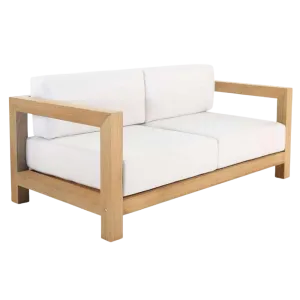 Ibiza Teak Outdoor 2-Seater Sofa