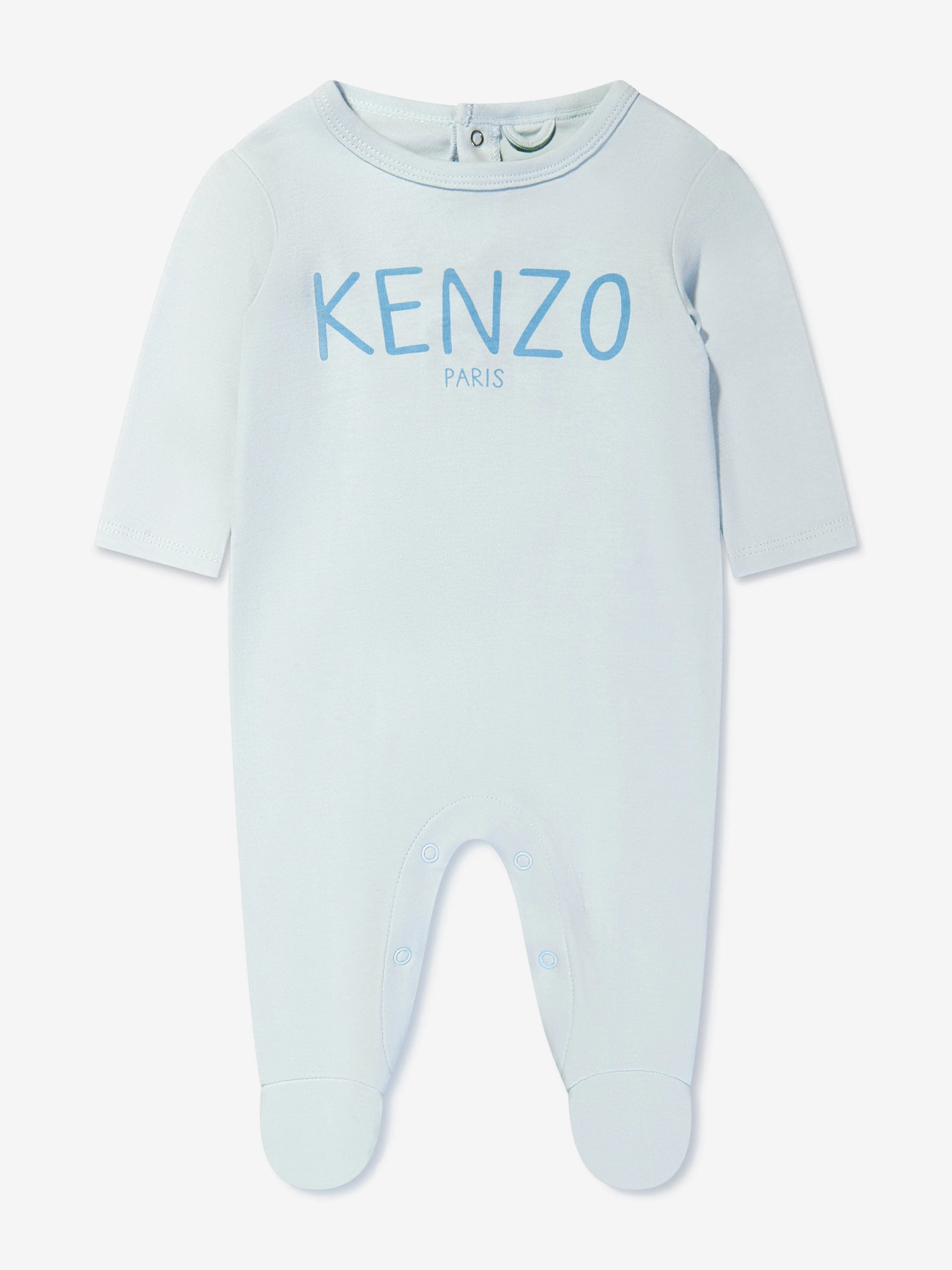 KENZO Baby Boys Organic Cotton 3 Piece Gift Set in Blue