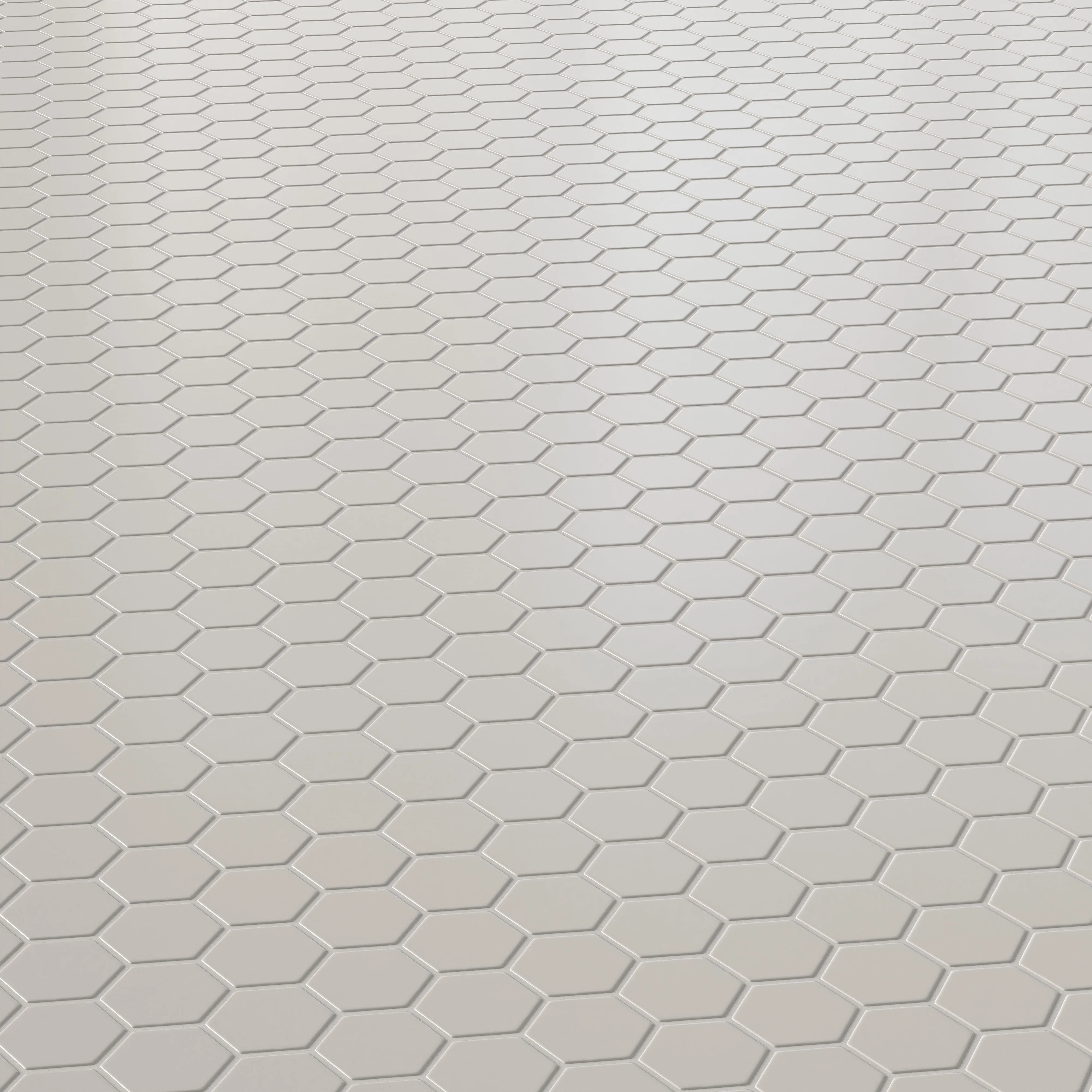 Levi 12x12 Matte Porcelain 2x2 Hexagon Mosaic Tile in Grey