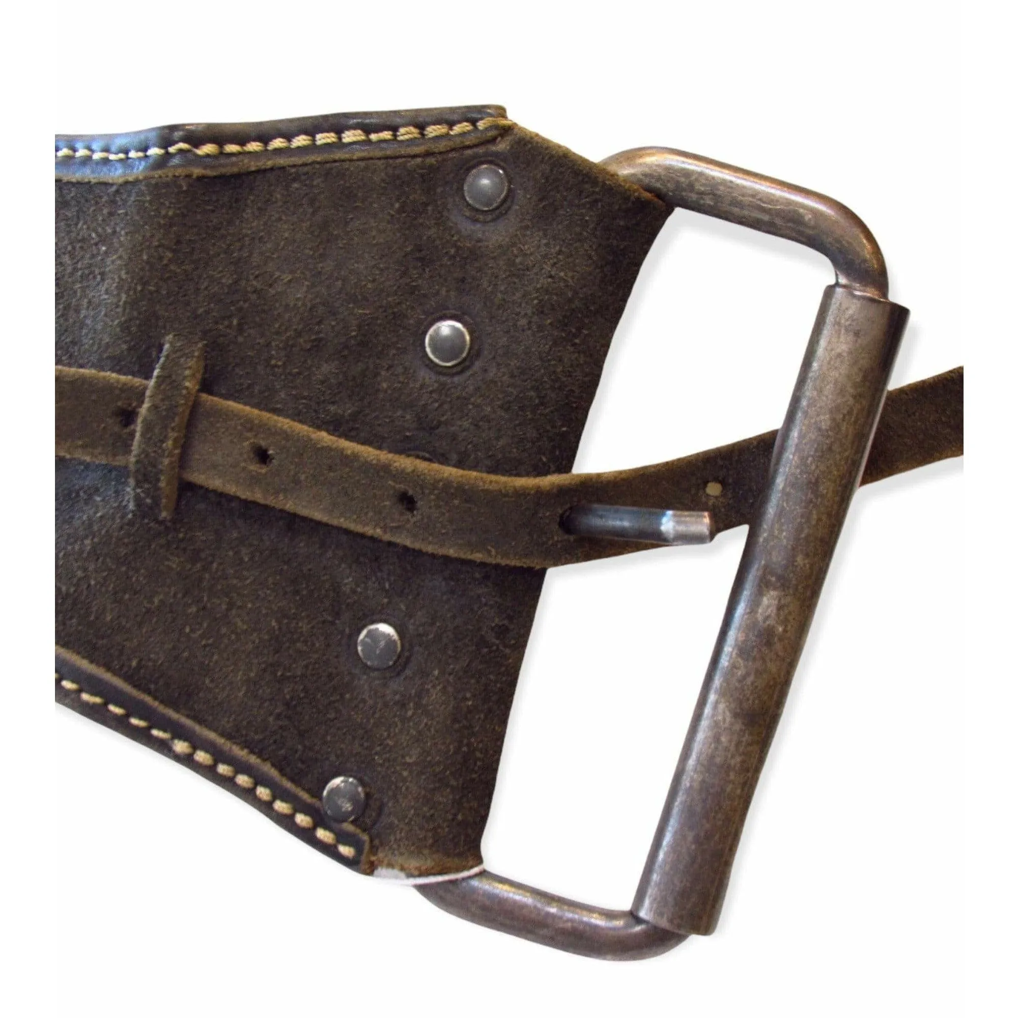 Maison Martin Margiela Asymmetrical Saddle Leather Belt
