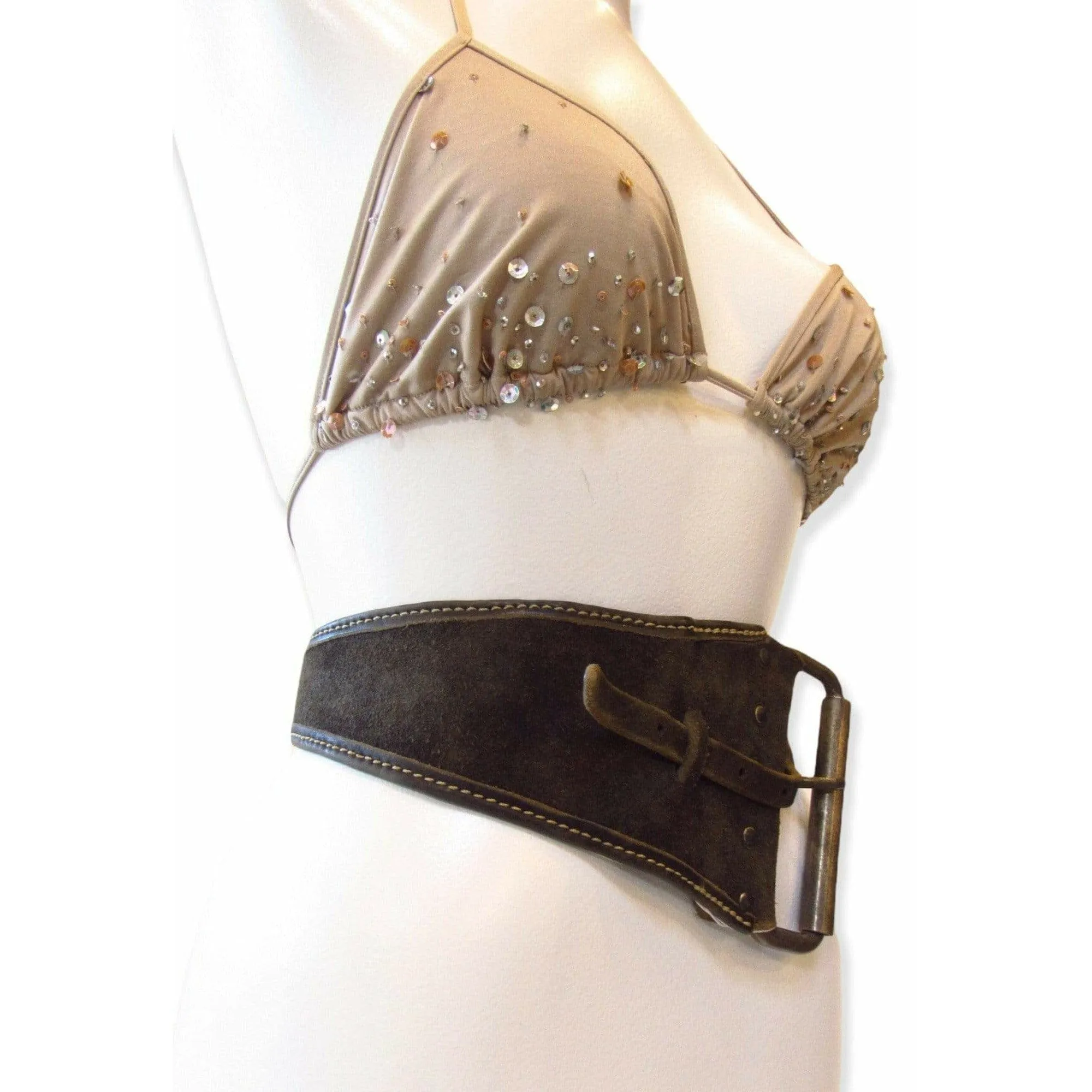 Maison Martin Margiela Asymmetrical Saddle Leather Belt