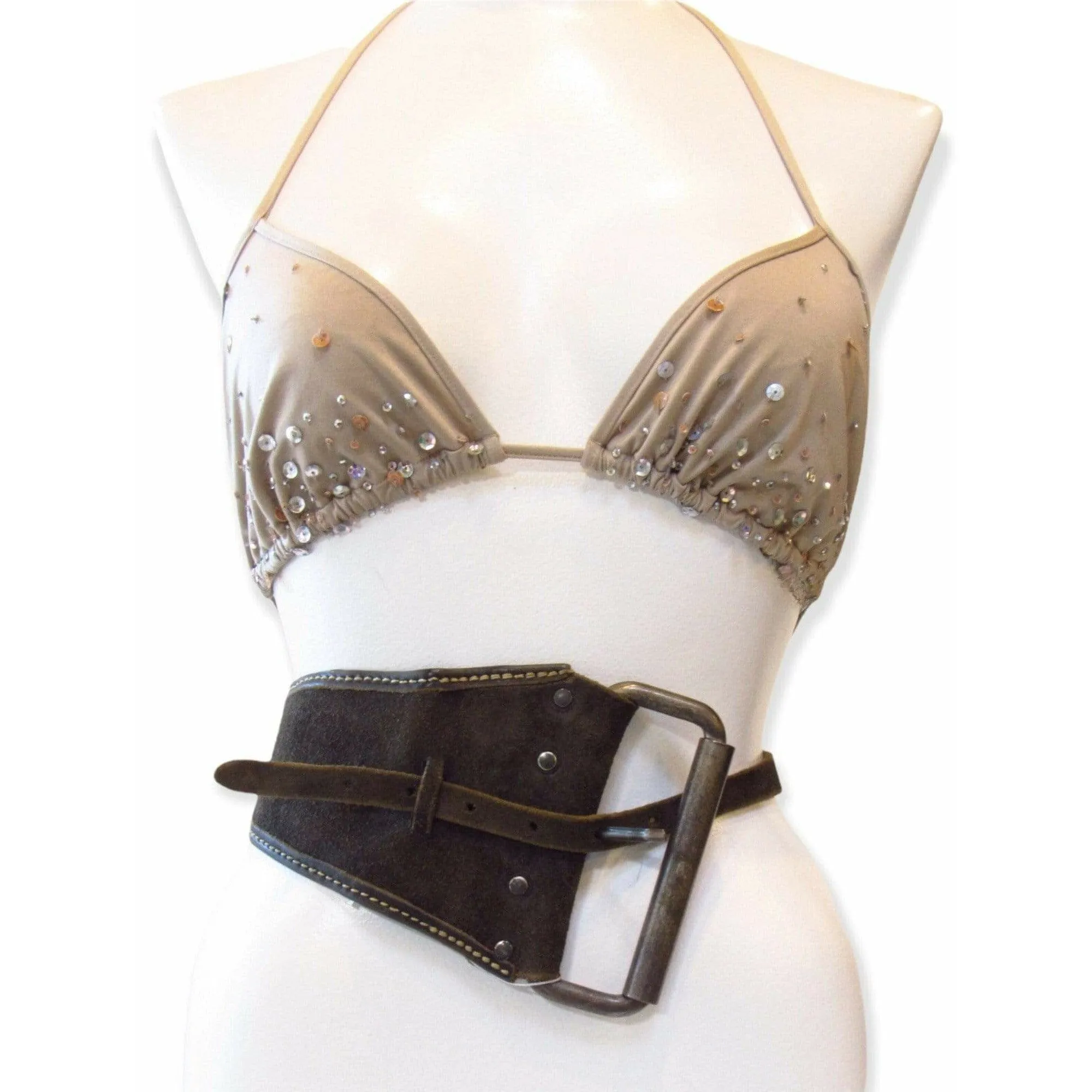 Maison Martin Margiela Asymmetrical Saddle Leather Belt