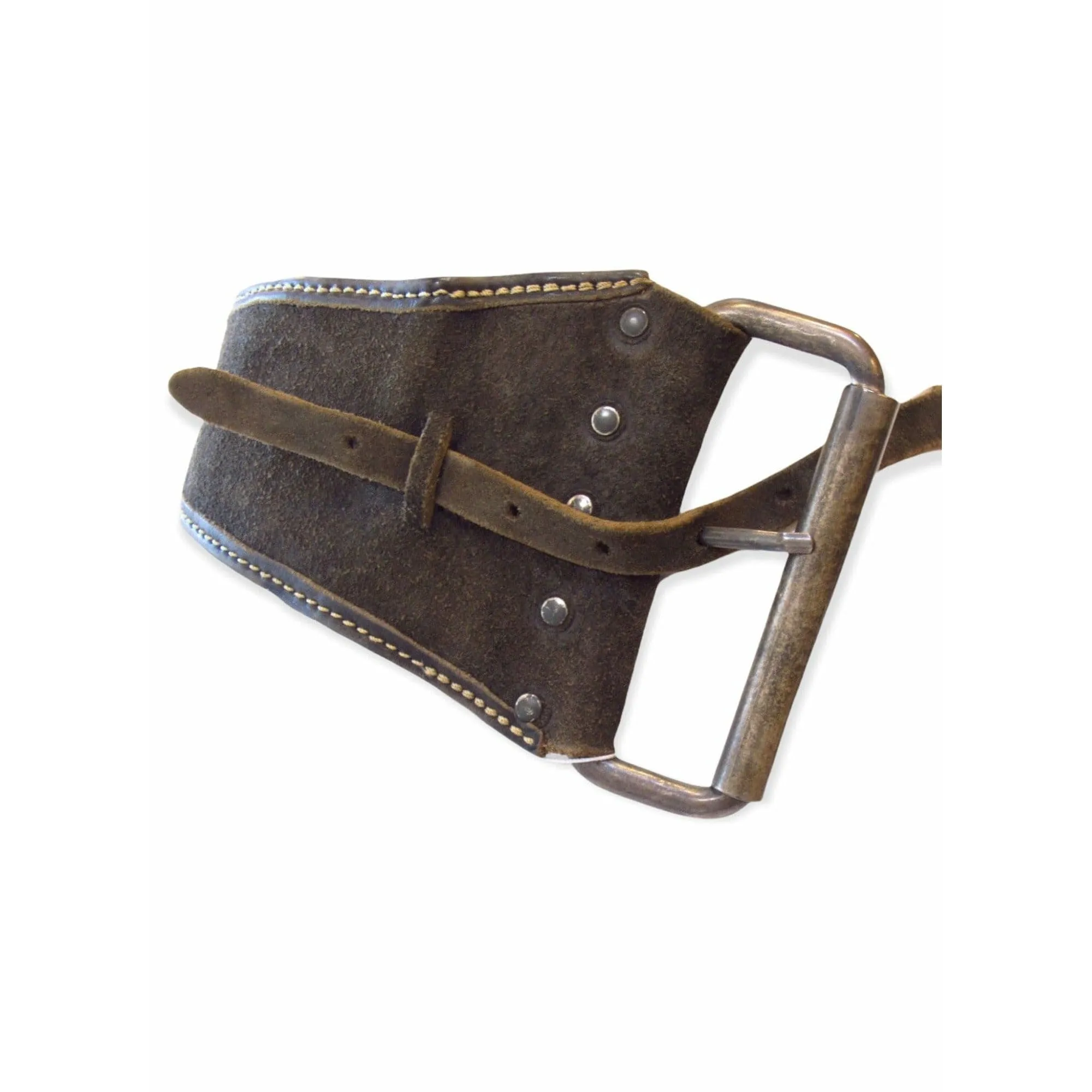 Maison Martin Margiela Asymmetrical Saddle Leather Belt