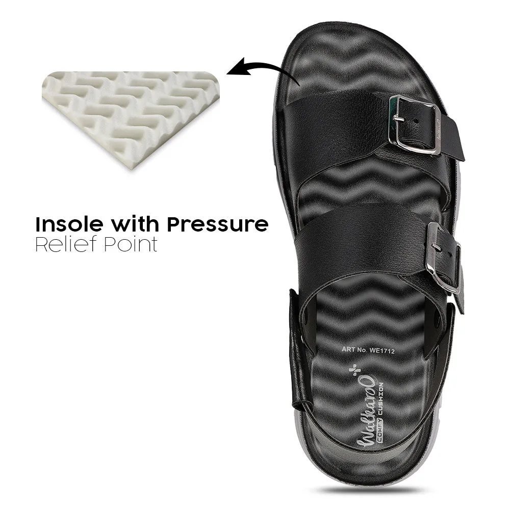 Men's Daily Wear Comfort Sandals - WE1712 Black