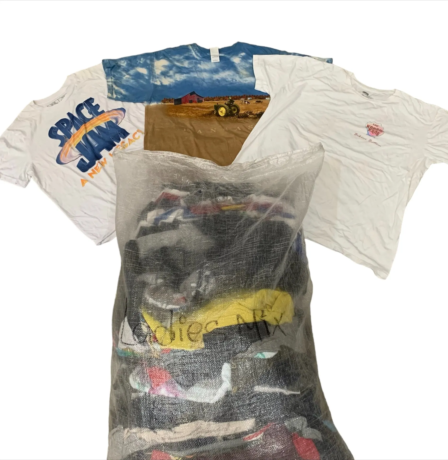 Mixed T-shirts Sealed Sack (20kg)