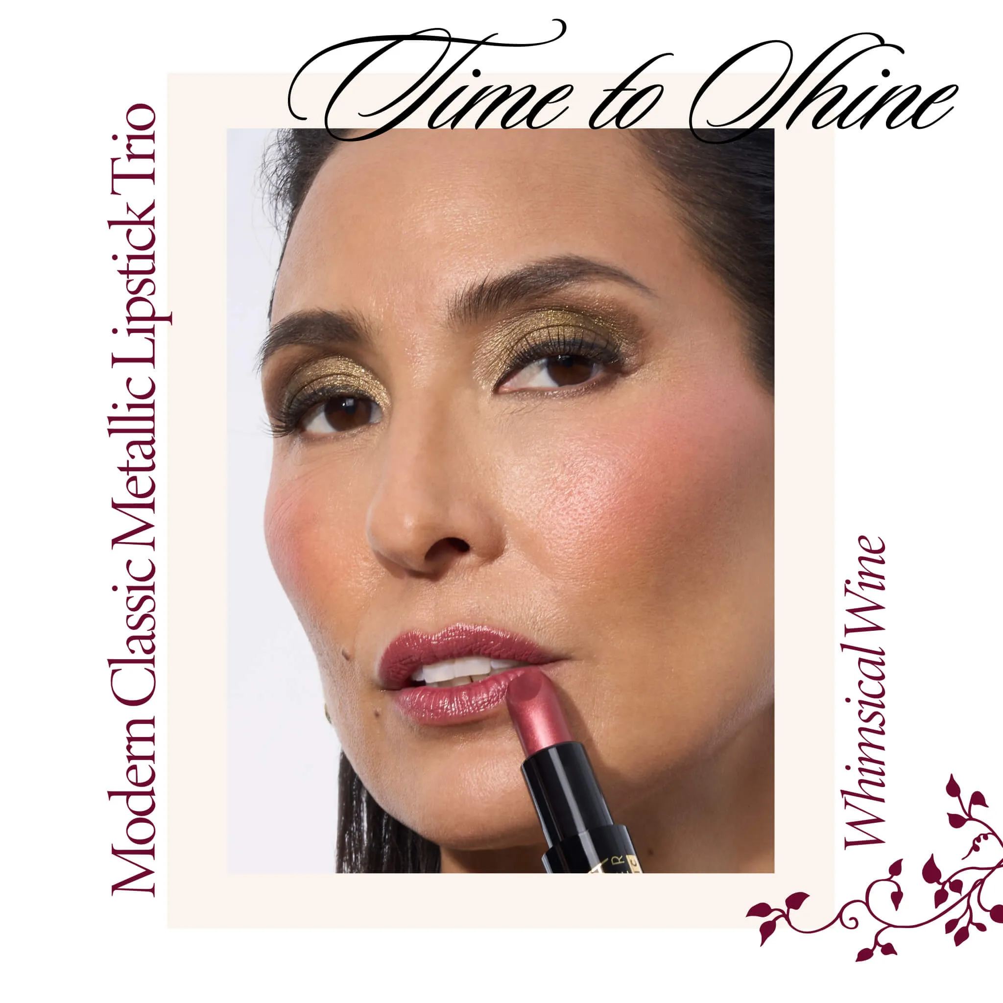 Modern Classic Metallic Lipstick Trio