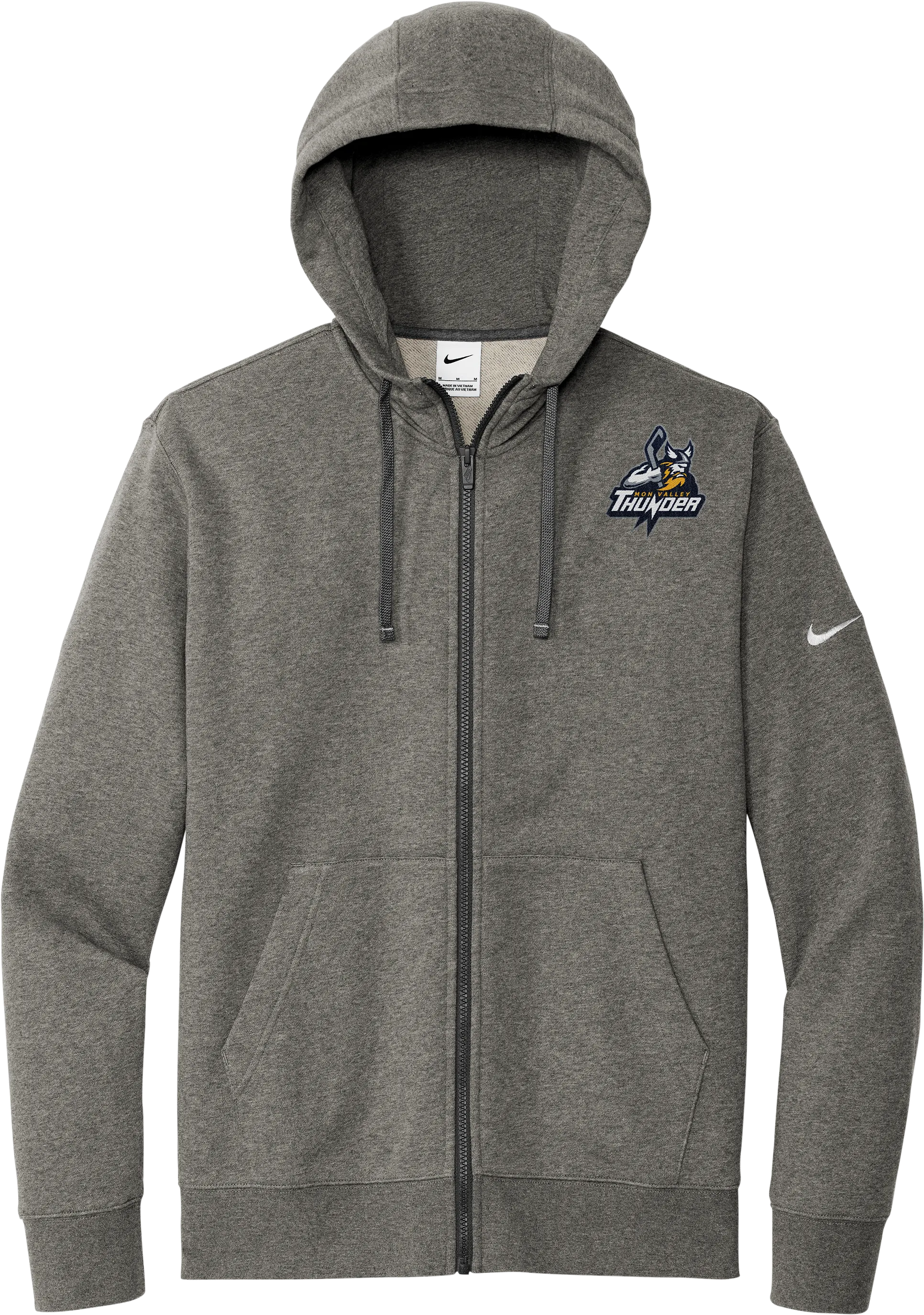 Mon Valley Thunder Nike Club Fleece Sleeve Swoosh Full-Zip Hoodie