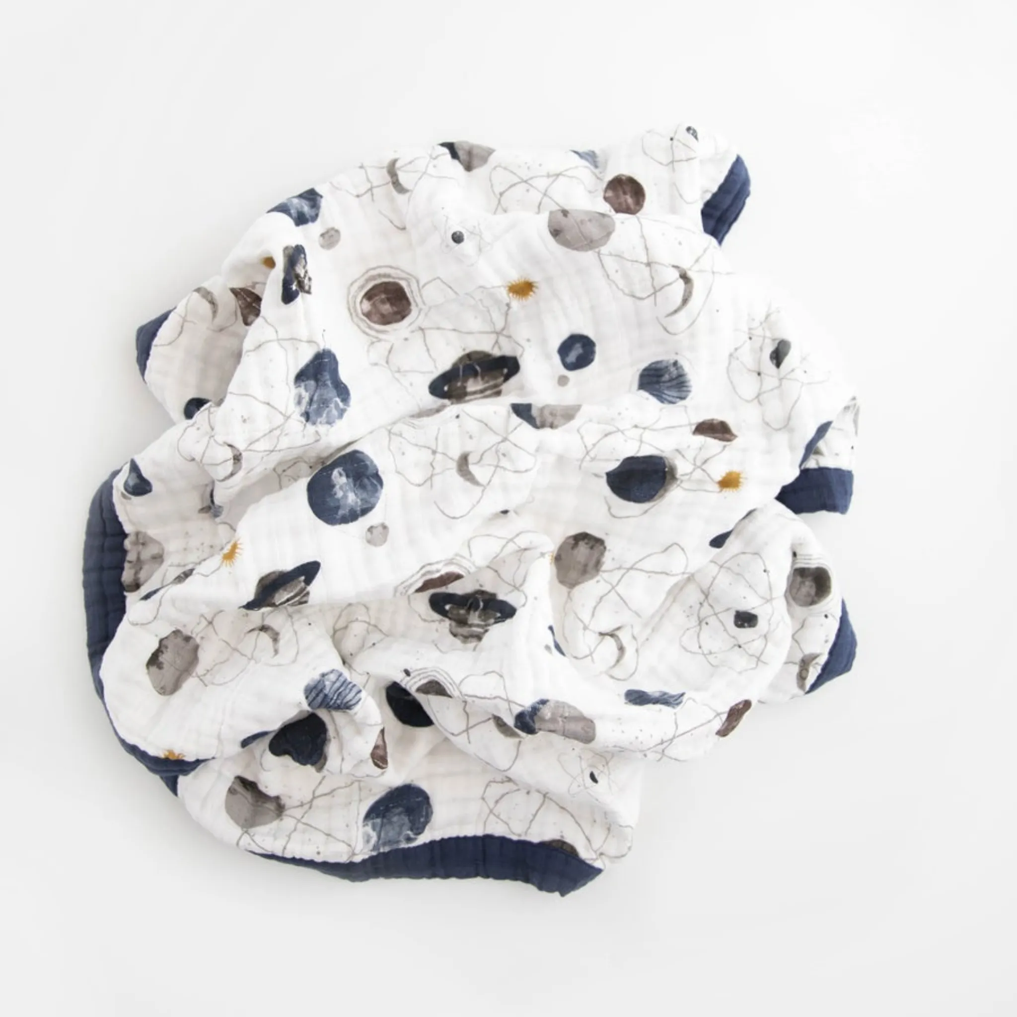 Muslin Planetarium Quilt