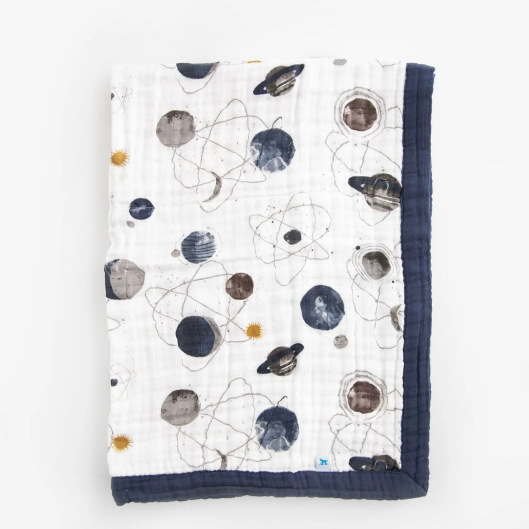 Muslin Planetarium Quilt