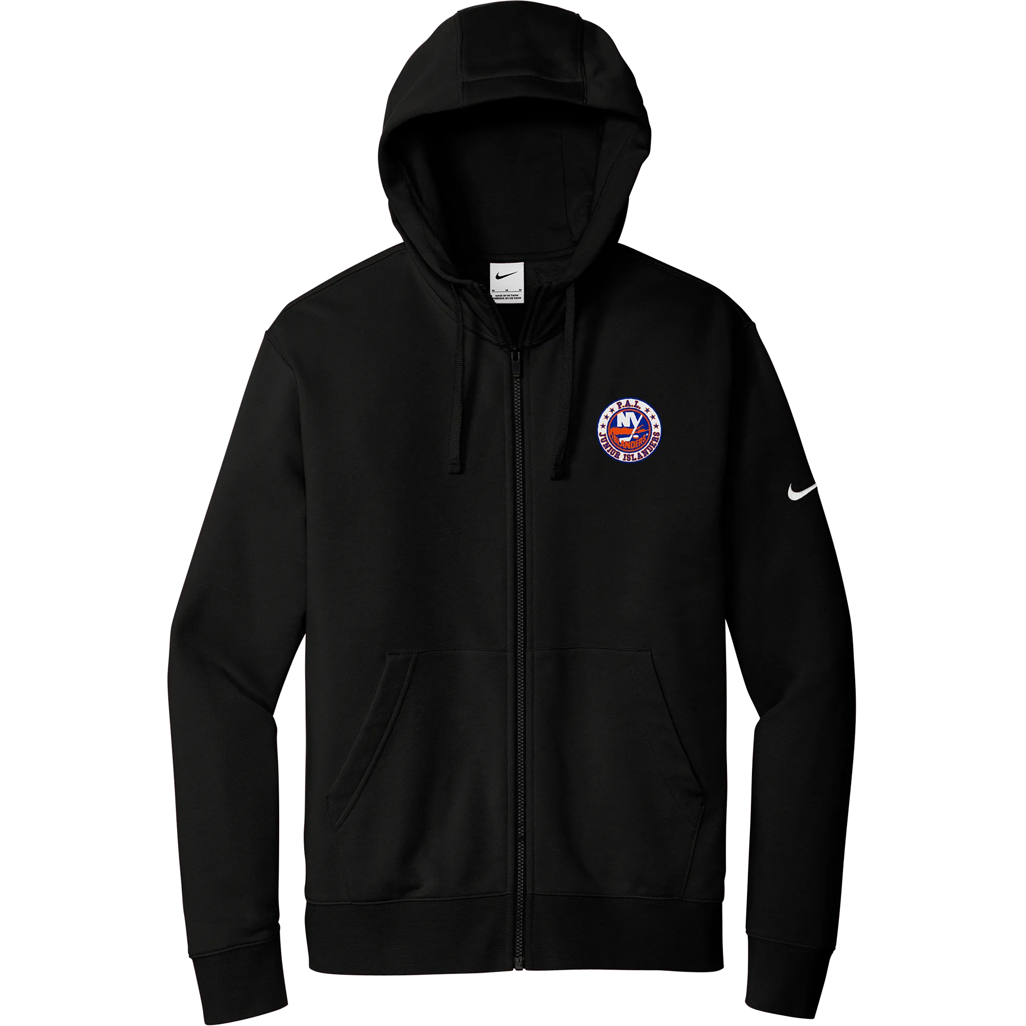 PAL Jr. Islanders Nike Club Fleece Sleeve Swoosh Full-Zip Hoodie
