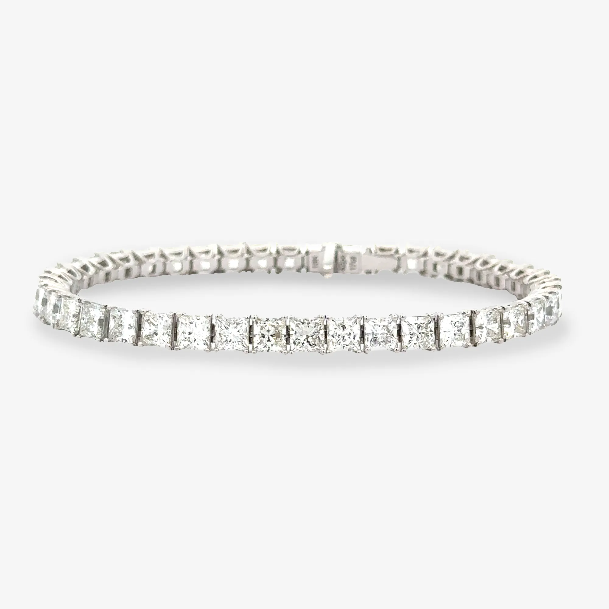 Princess Cut Classic Diamond Tennis Bracelet