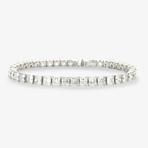 Princess Cut Classic Diamond Tennis Bracelet