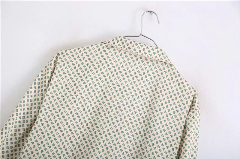 PRINTED LOOSE BLAZER