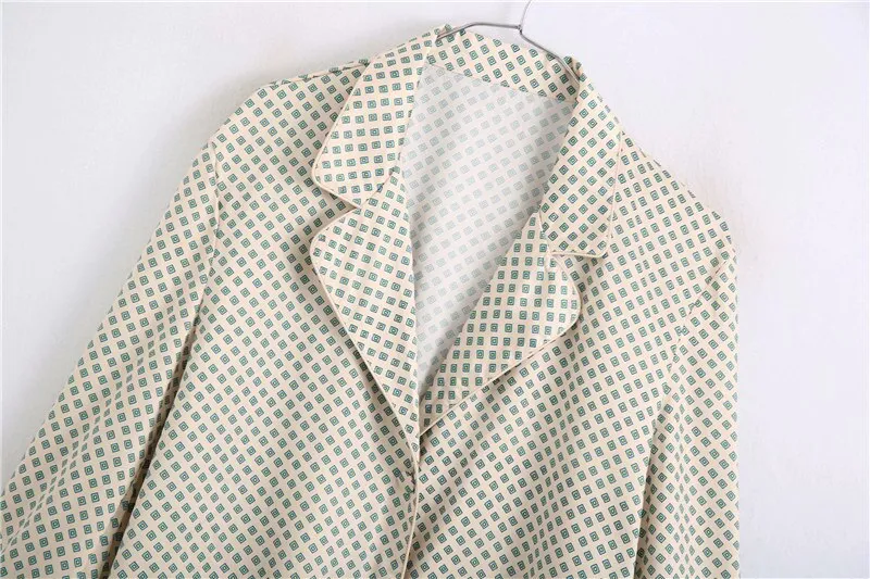 PRINTED LOOSE BLAZER