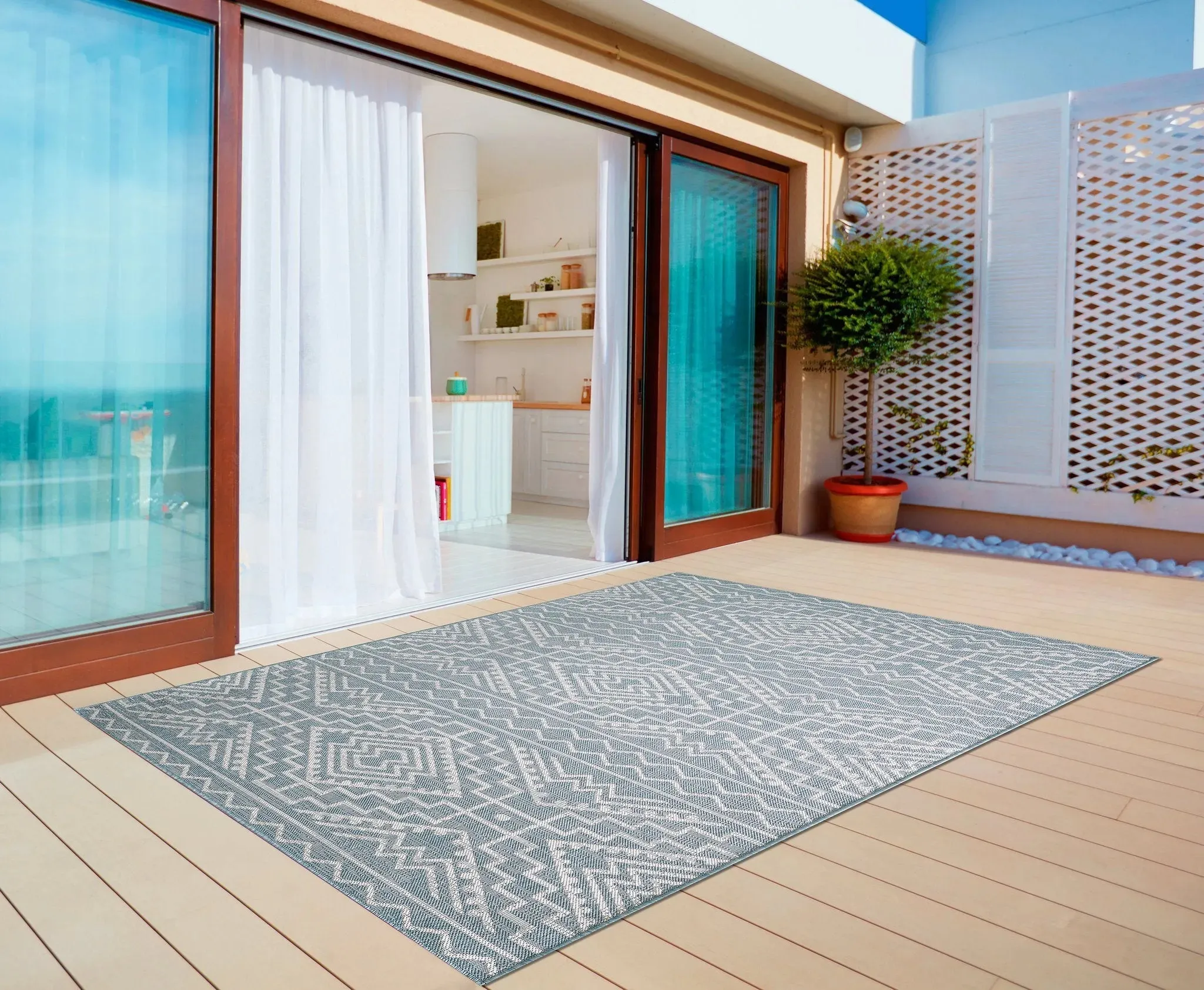 Provo 5779 Quinn Aqua Rug