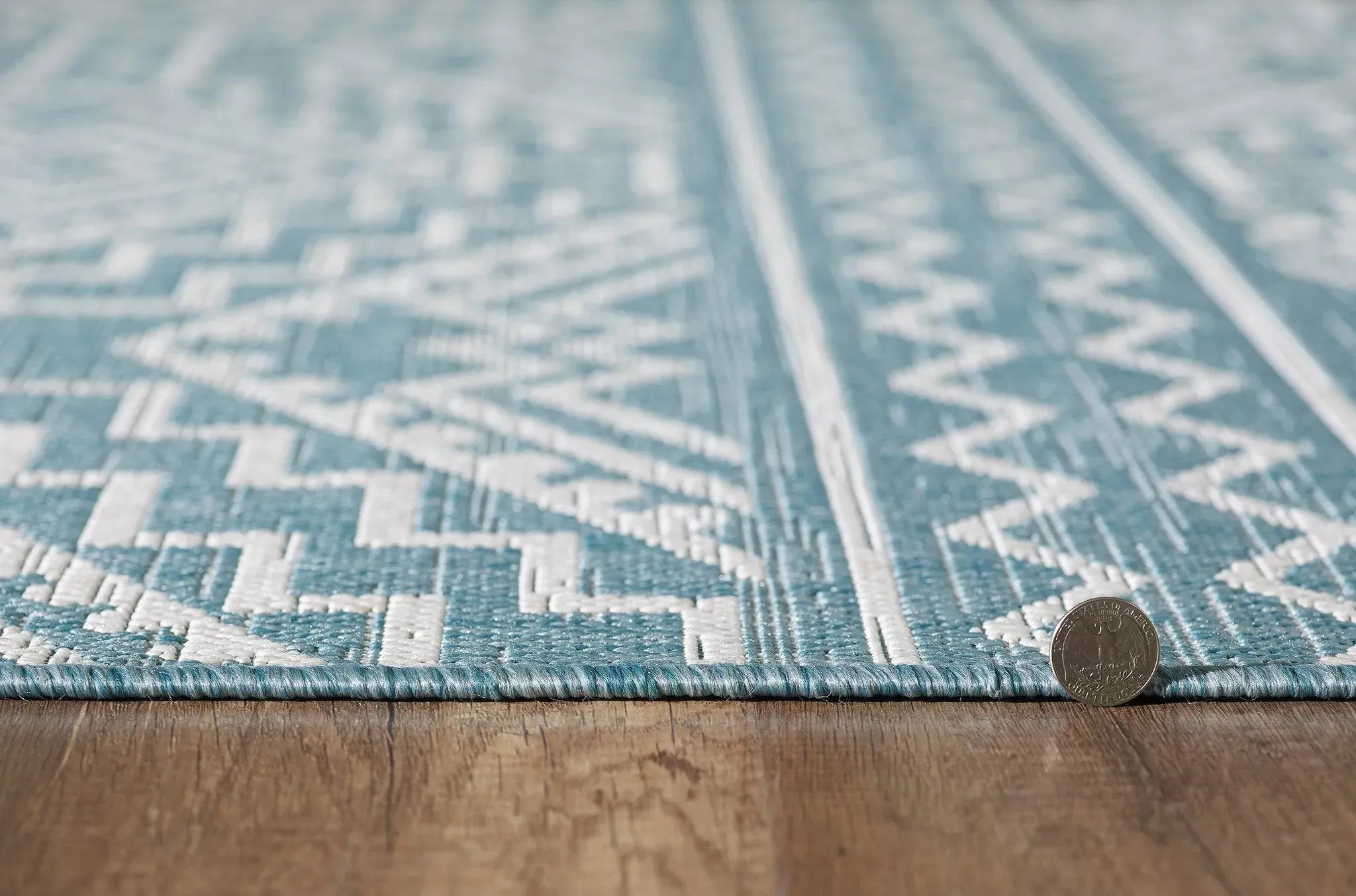 Provo 5779 Quinn Aqua Rug