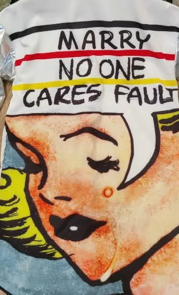 Quinn No One Cares Shirt Dress