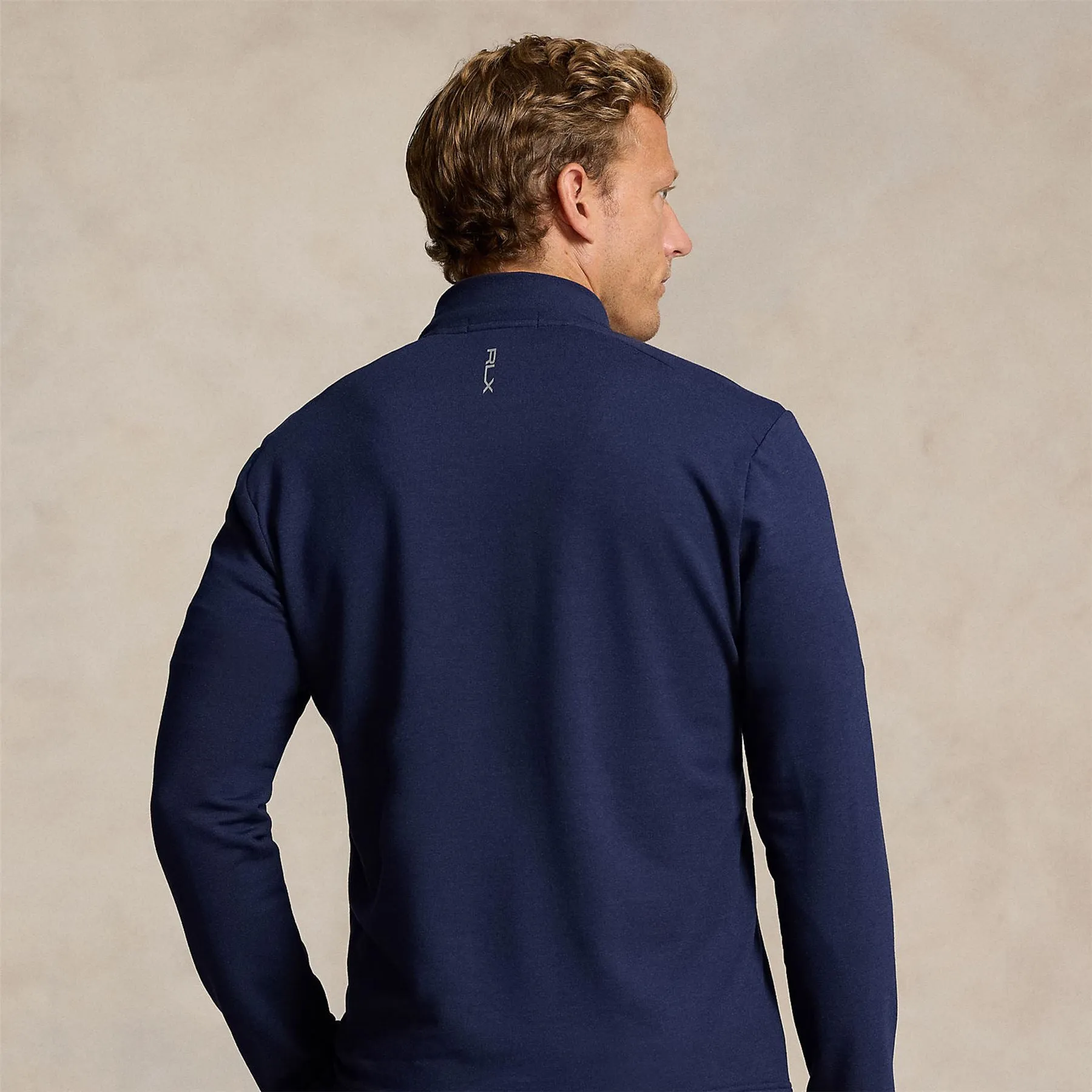 RLX Performance Wool Full Zip Mid Layer Tartan - AW24