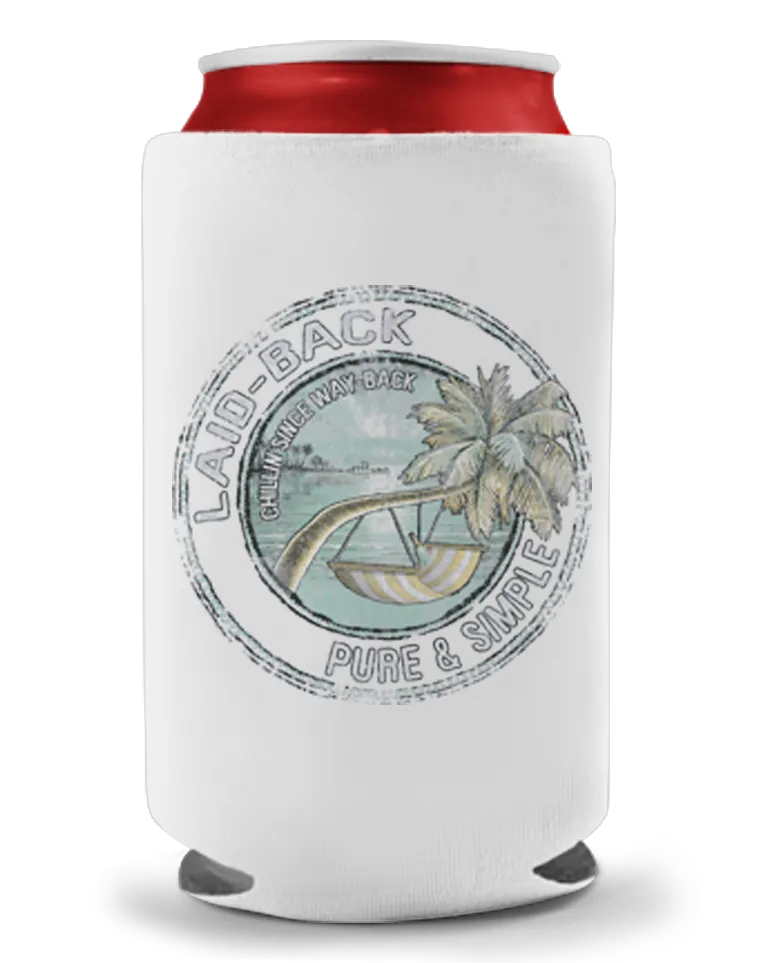 Runway Tropical Palm Koozie