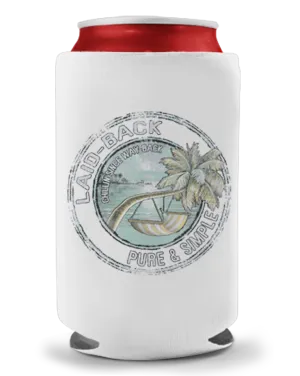 Runway Tropical Palm Koozie