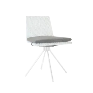 Sammie Outdoor Swivel Dining Chair
