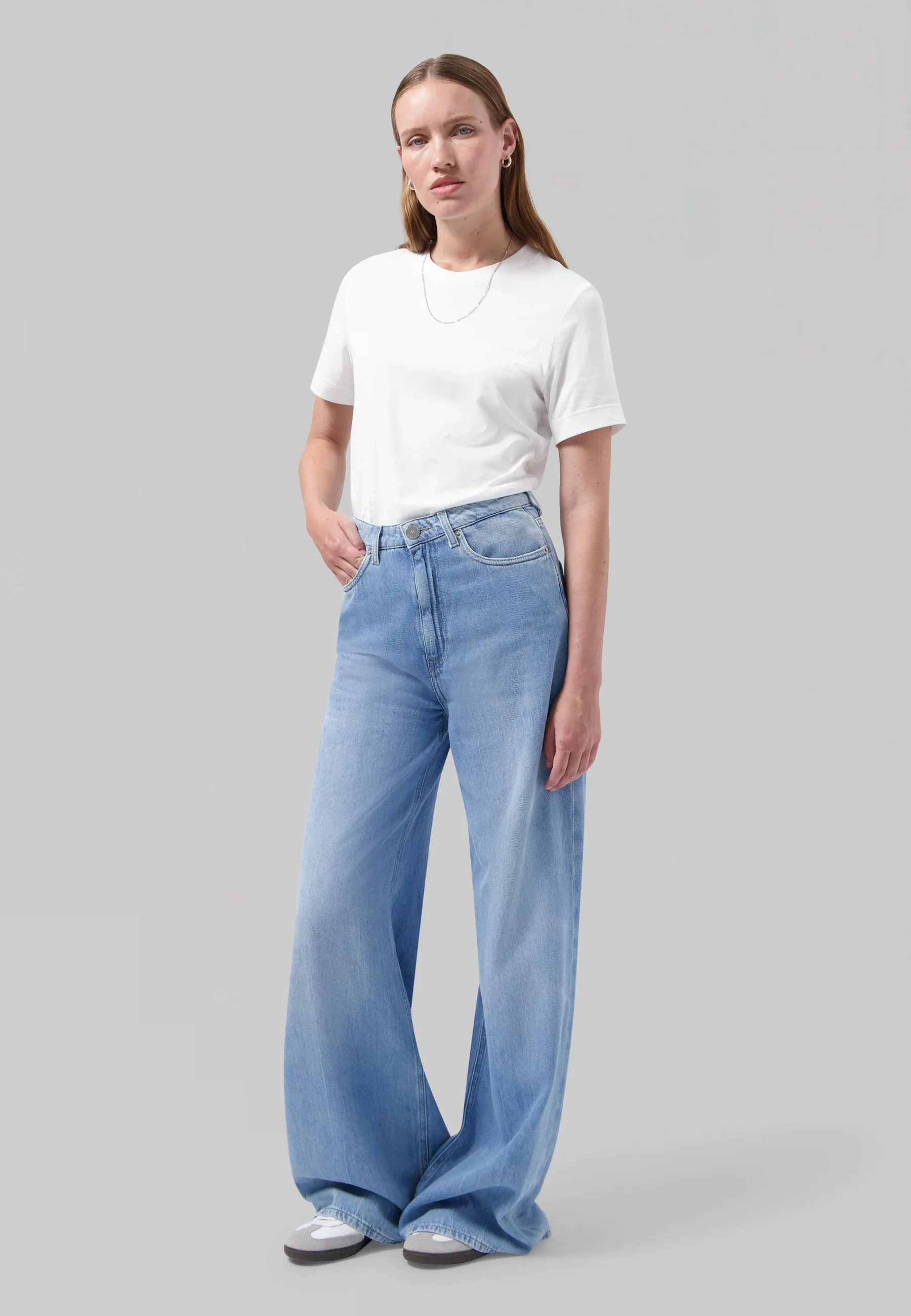 Sara High Loose Flow - Stone Vintage