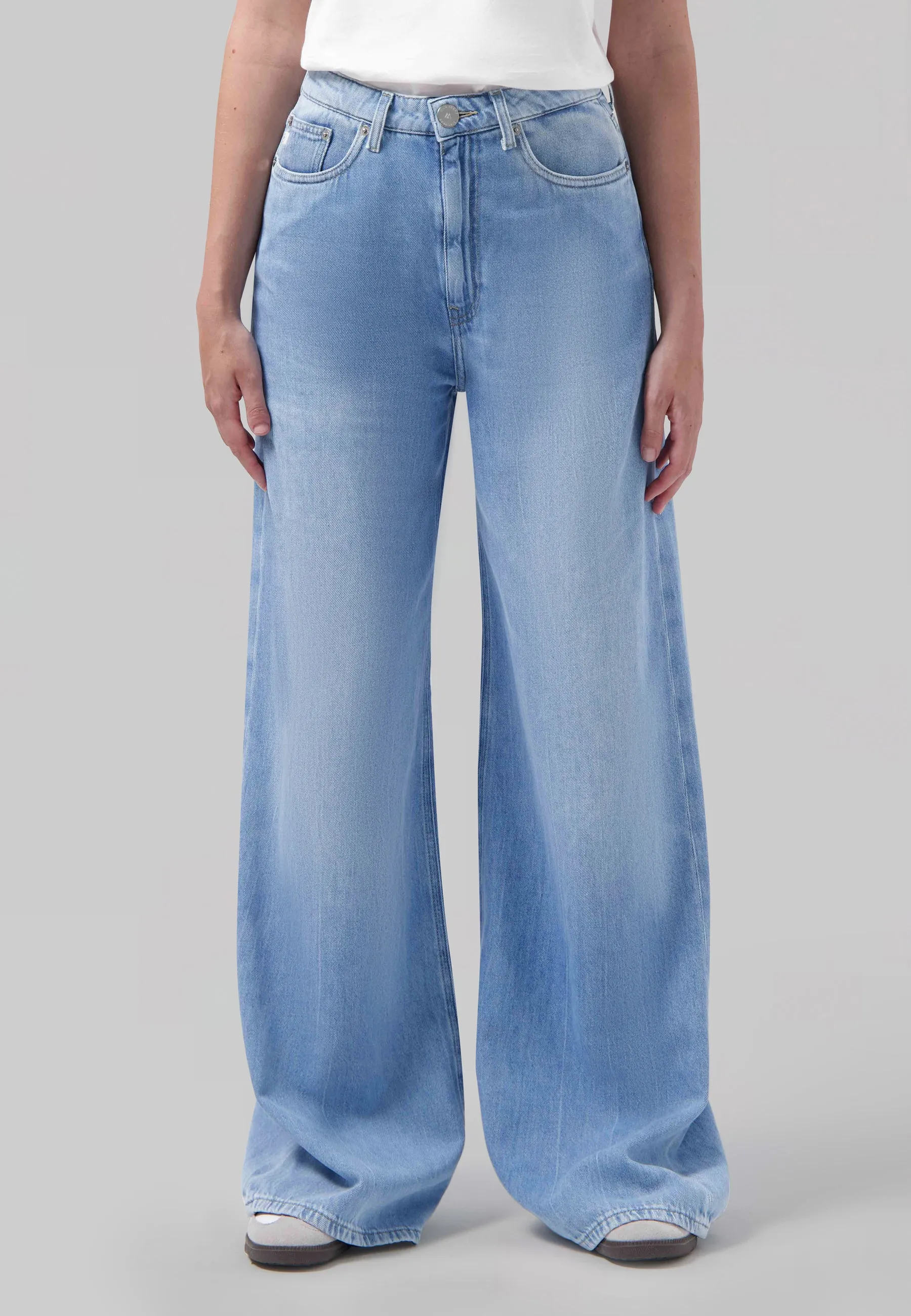 Sara High Loose Flow - Stone Vintage