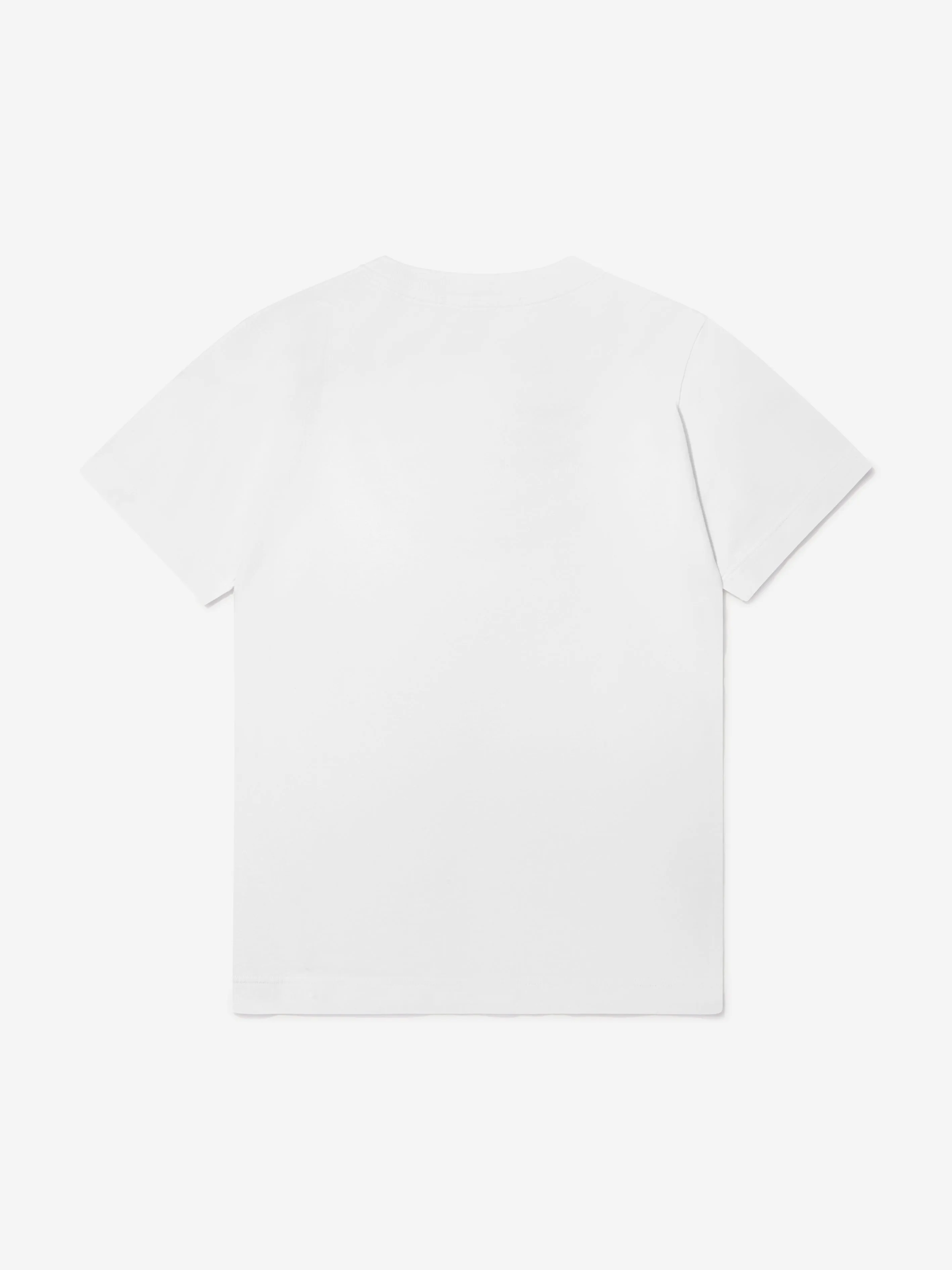 Stone Island Junior Boys Cotton Short Sleeve Logo Print T-Shirt