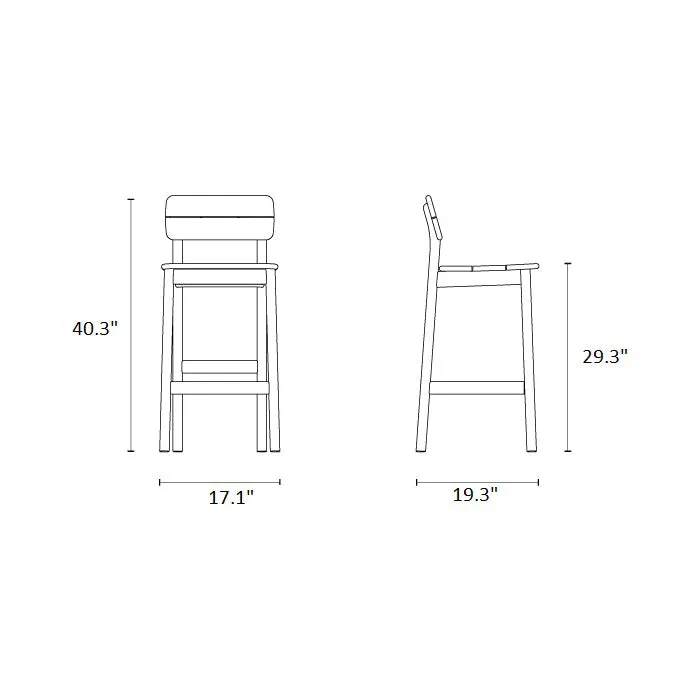 Tanso Outdoor Bar Stool