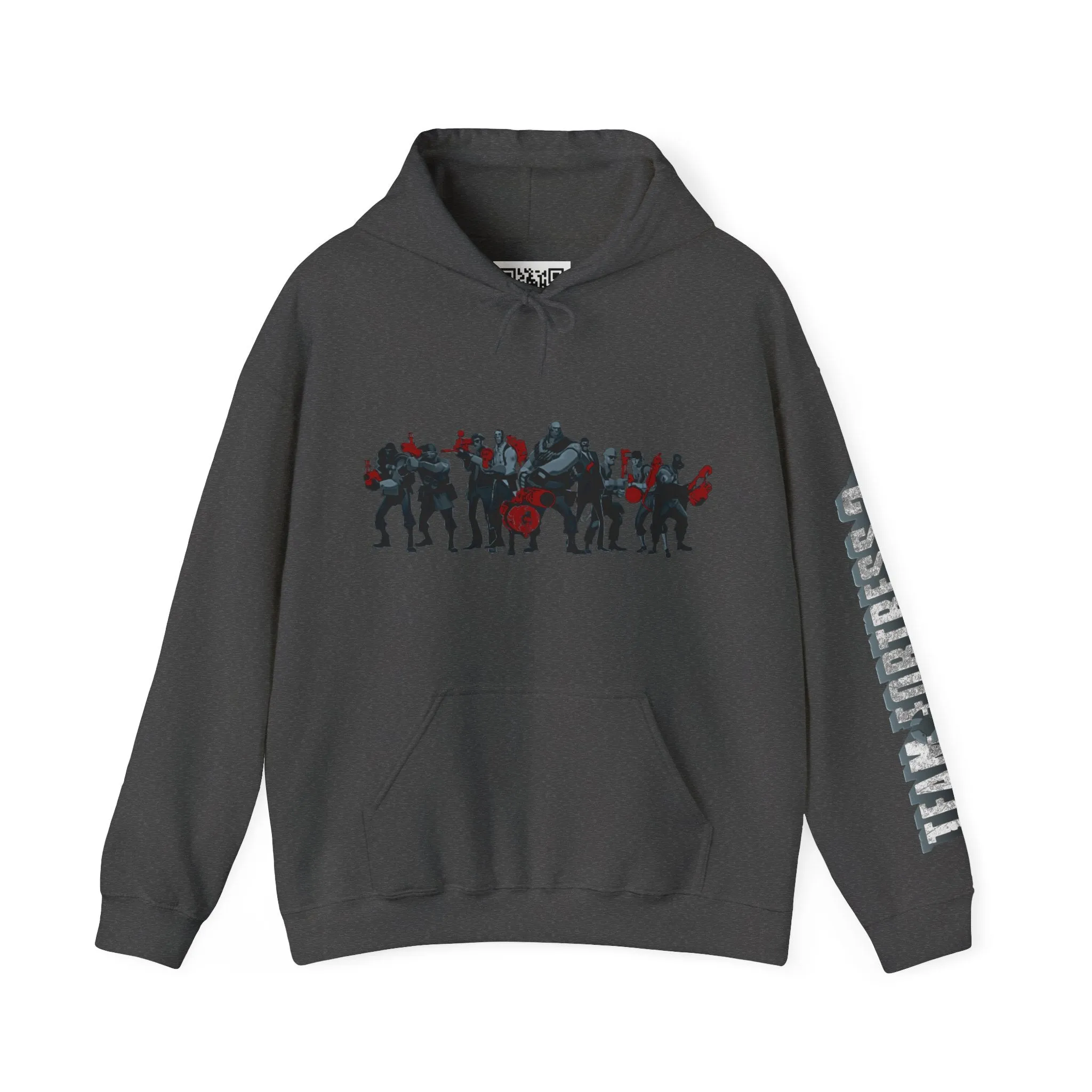 Team Fortress 2 Gamer Hoodie, TF2 Graphic Art, Unisex Gaming Sweatshirt, Gamer Gift, Hooded Pullover, Geek Clothing