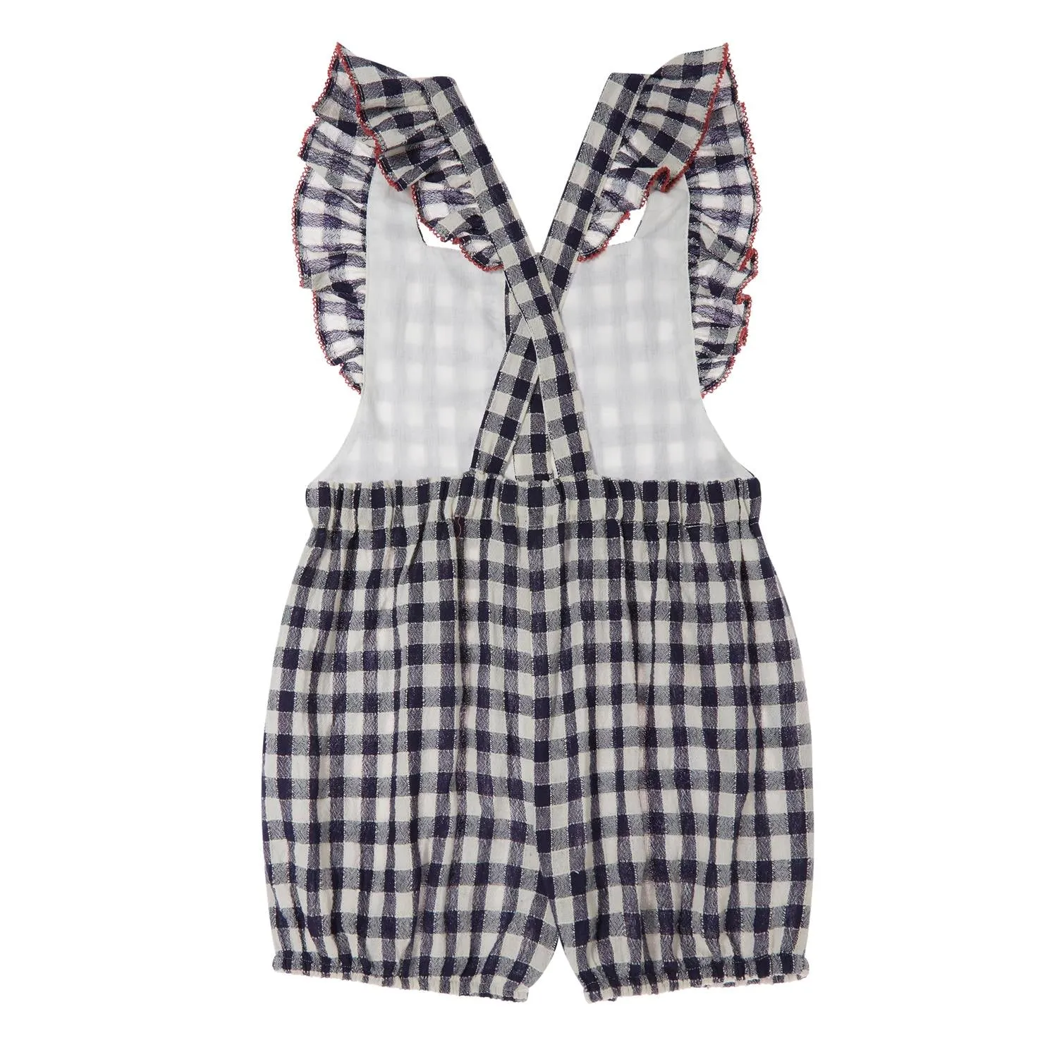 TOCOTO VINTAGE VICHY CHECK OVERALLS