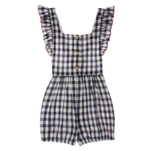 TOCOTO VINTAGE VICHY CHECK OVERALLS