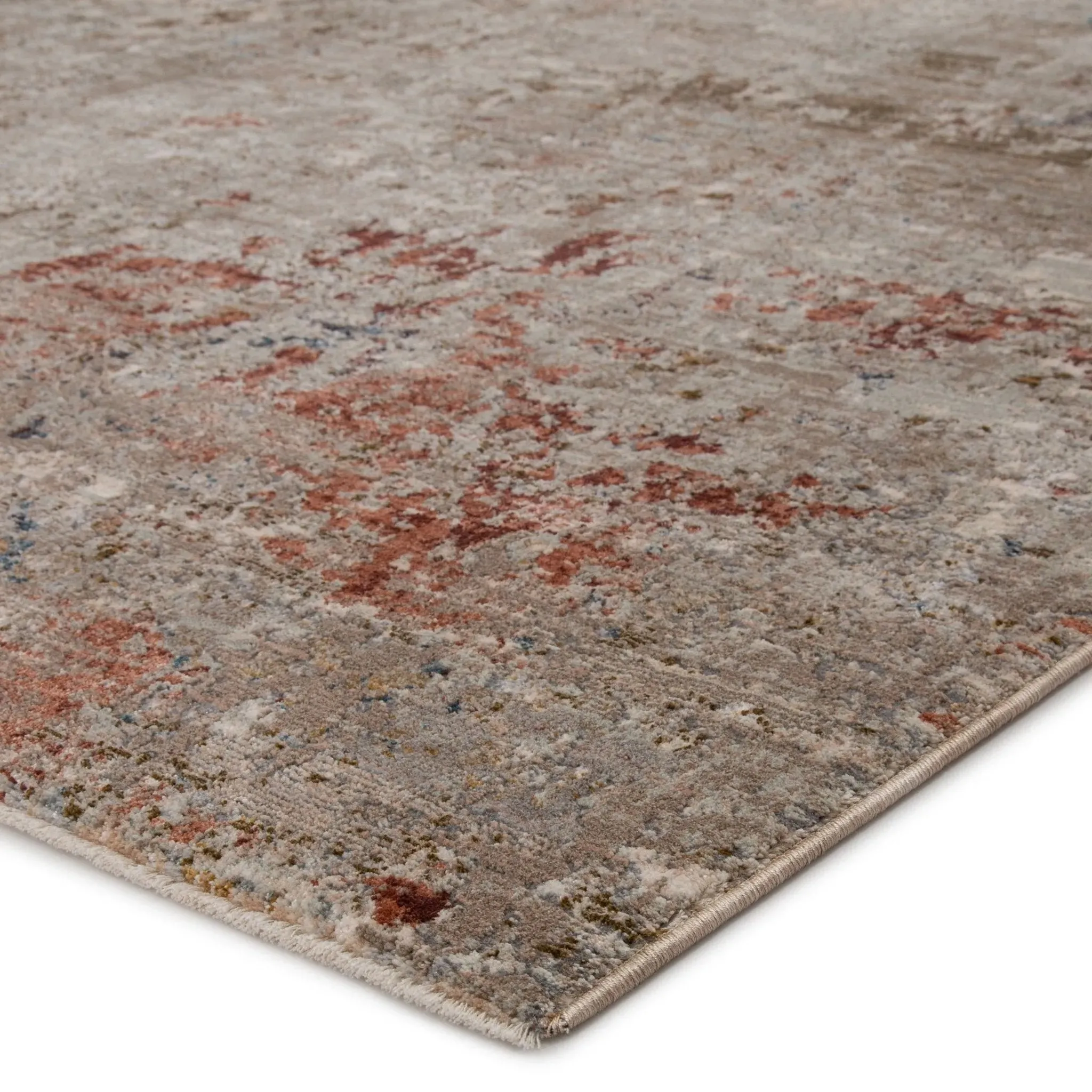Valentia VLN01 Marzena Tan/Rust Rug