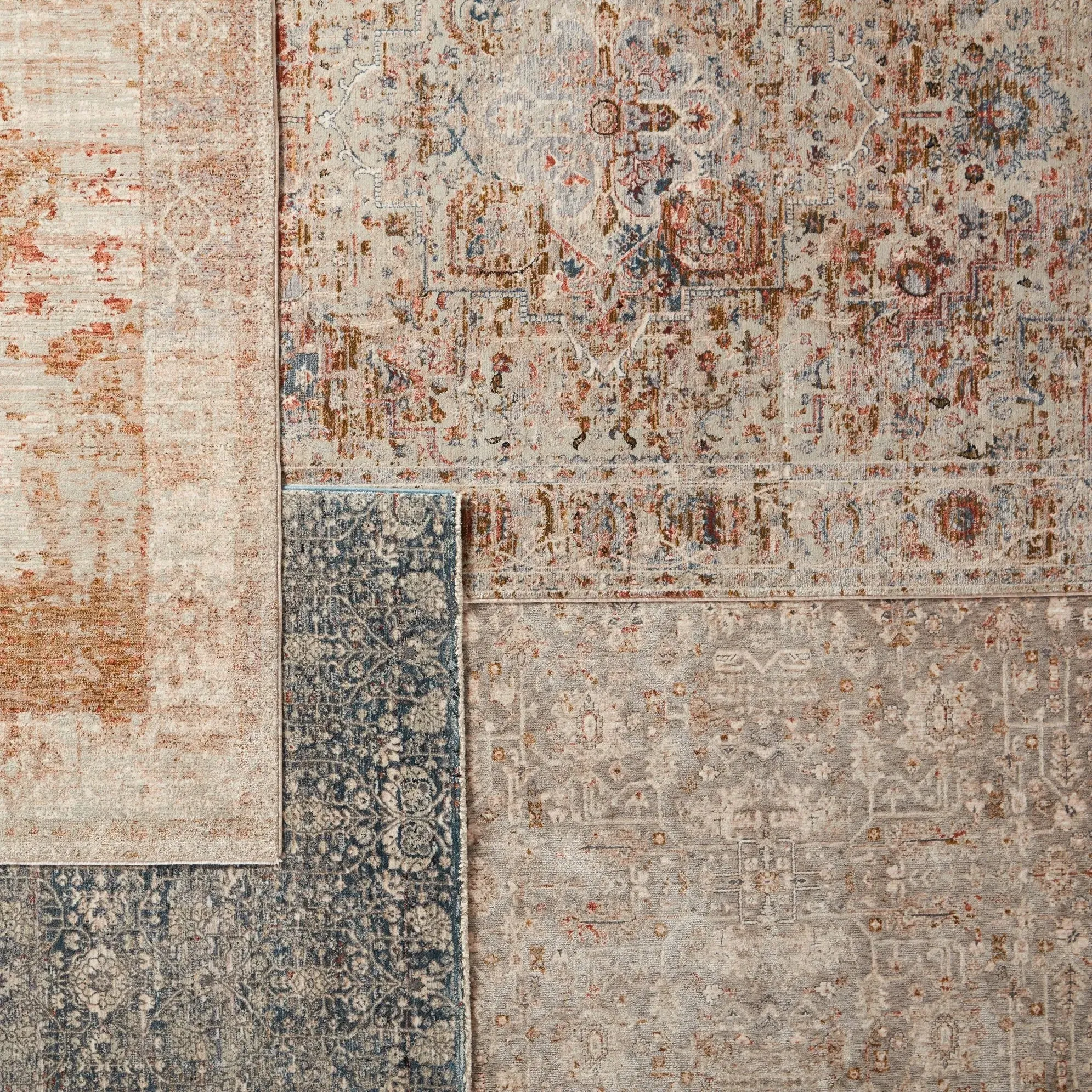 Valentia VLN09 Pierce Gray/Multicolor Rug