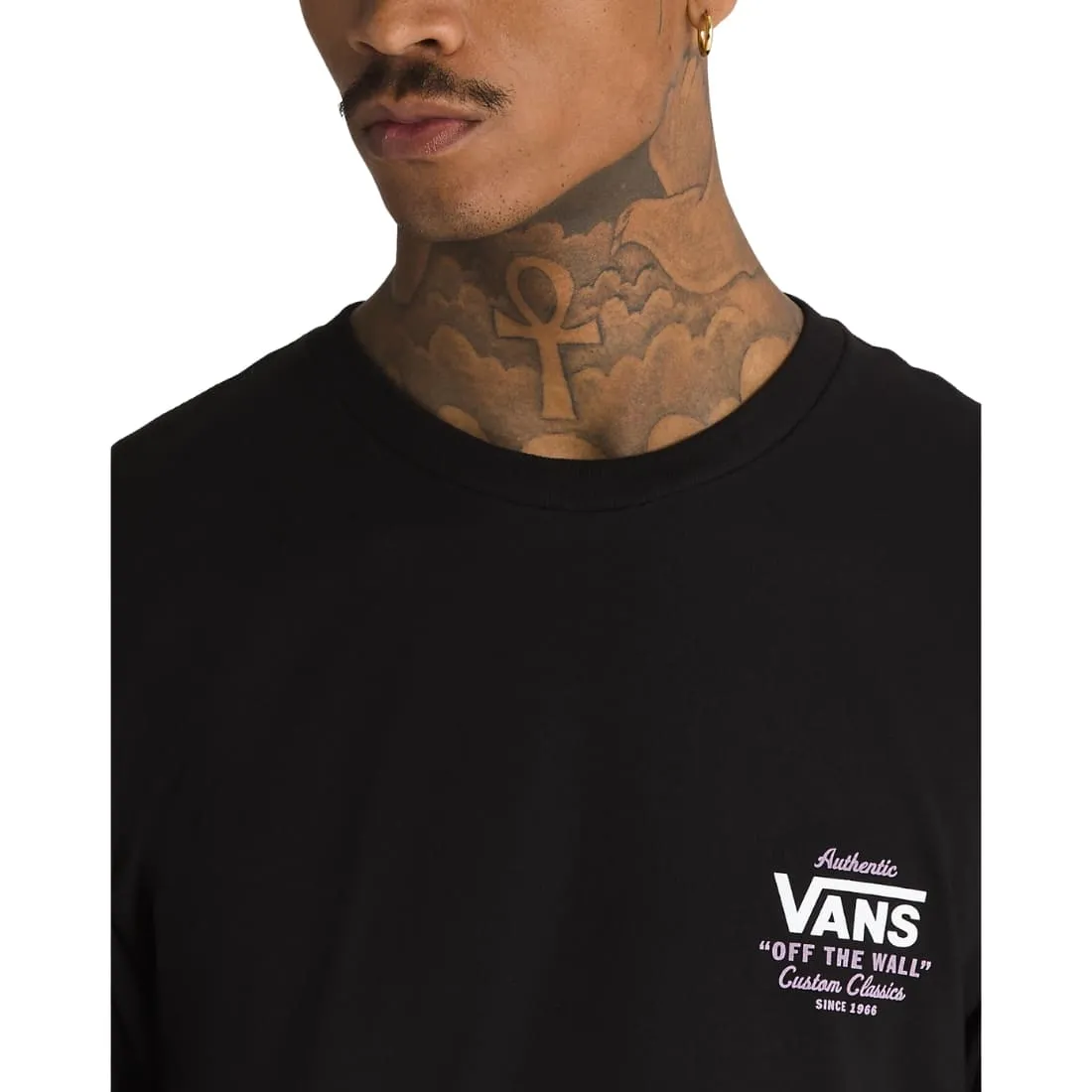 Vans Holder St T-Shirt - Black/Lavender Mist