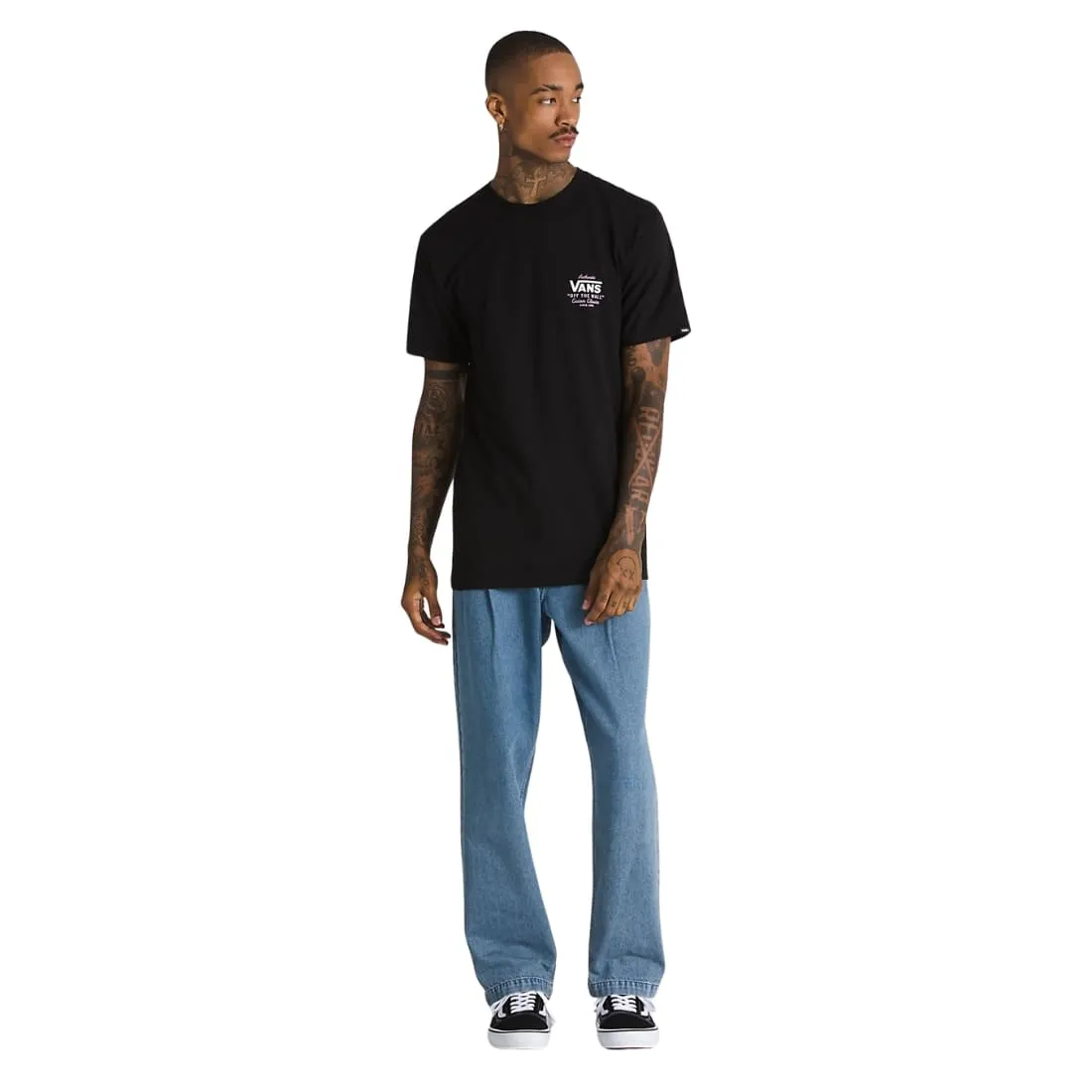 Vans Holder St T-Shirt - Black/Lavender Mist