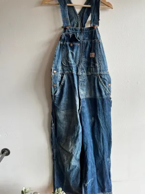 Vintage 1930/40s Super Big Mac Denim Overalls