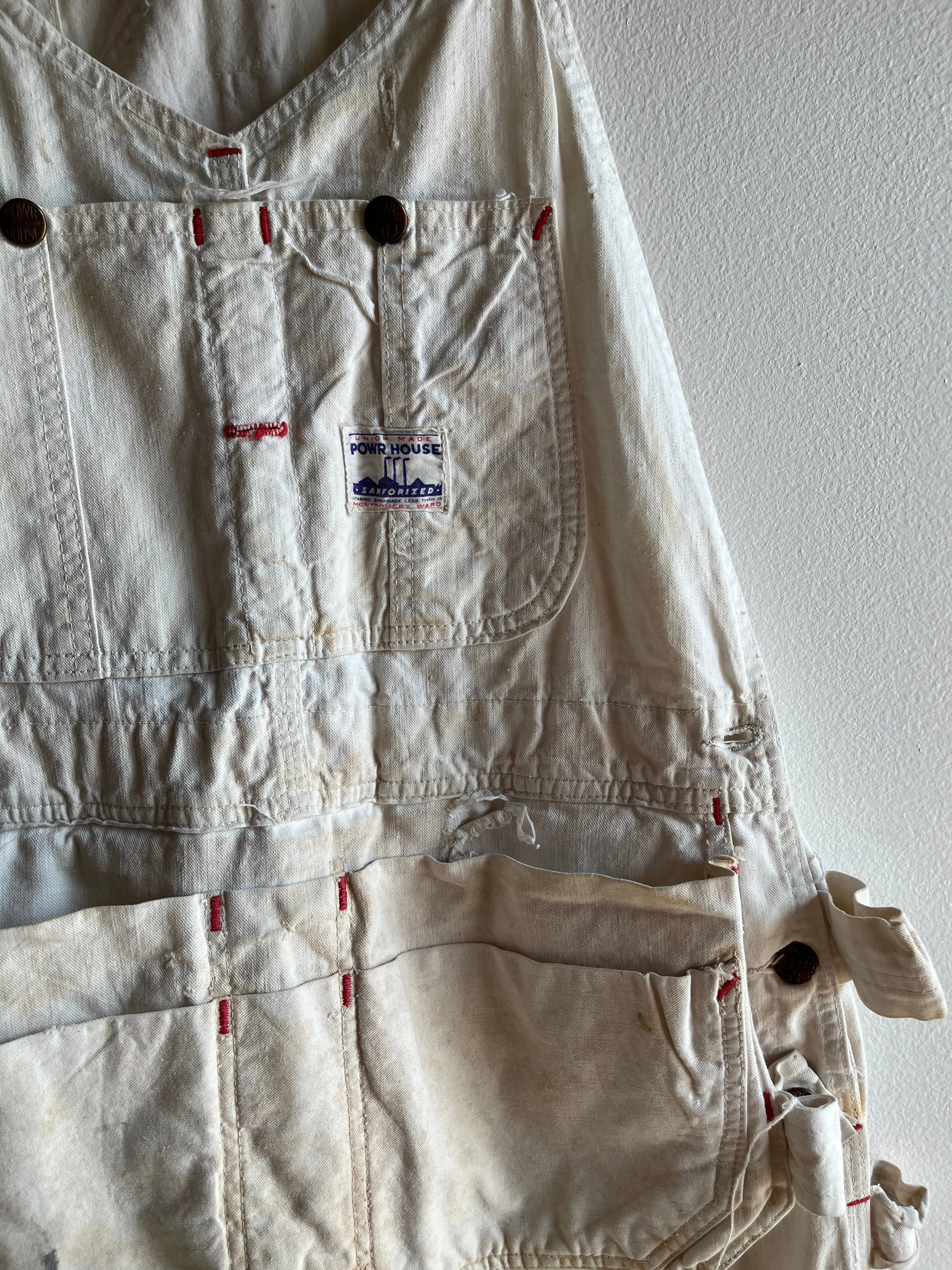 Vintage 1940/50s Powrhouse Painters Overalls